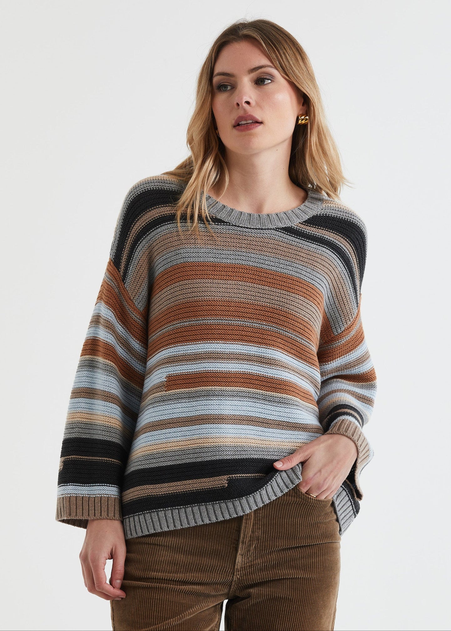 Multi Stripe Jumper