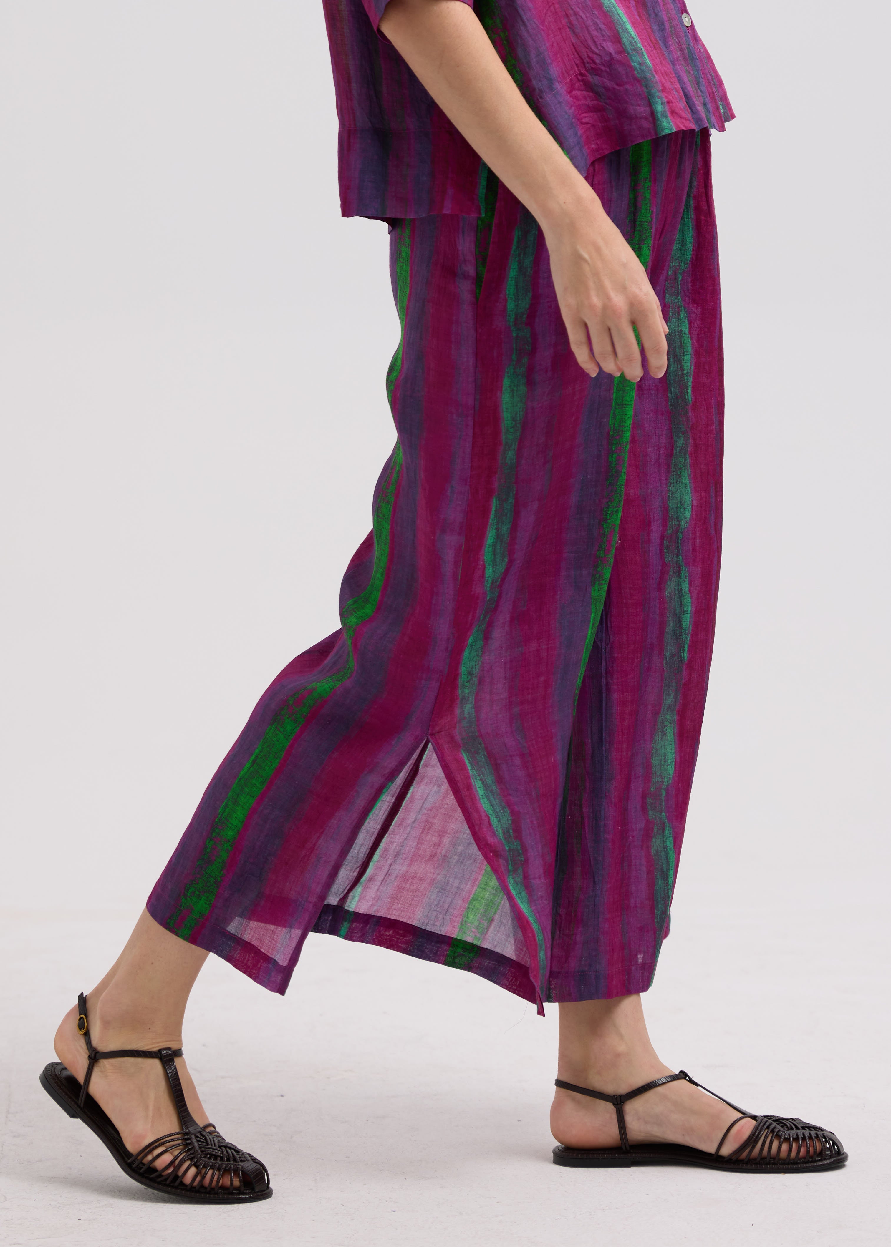 Painted Linen Pant