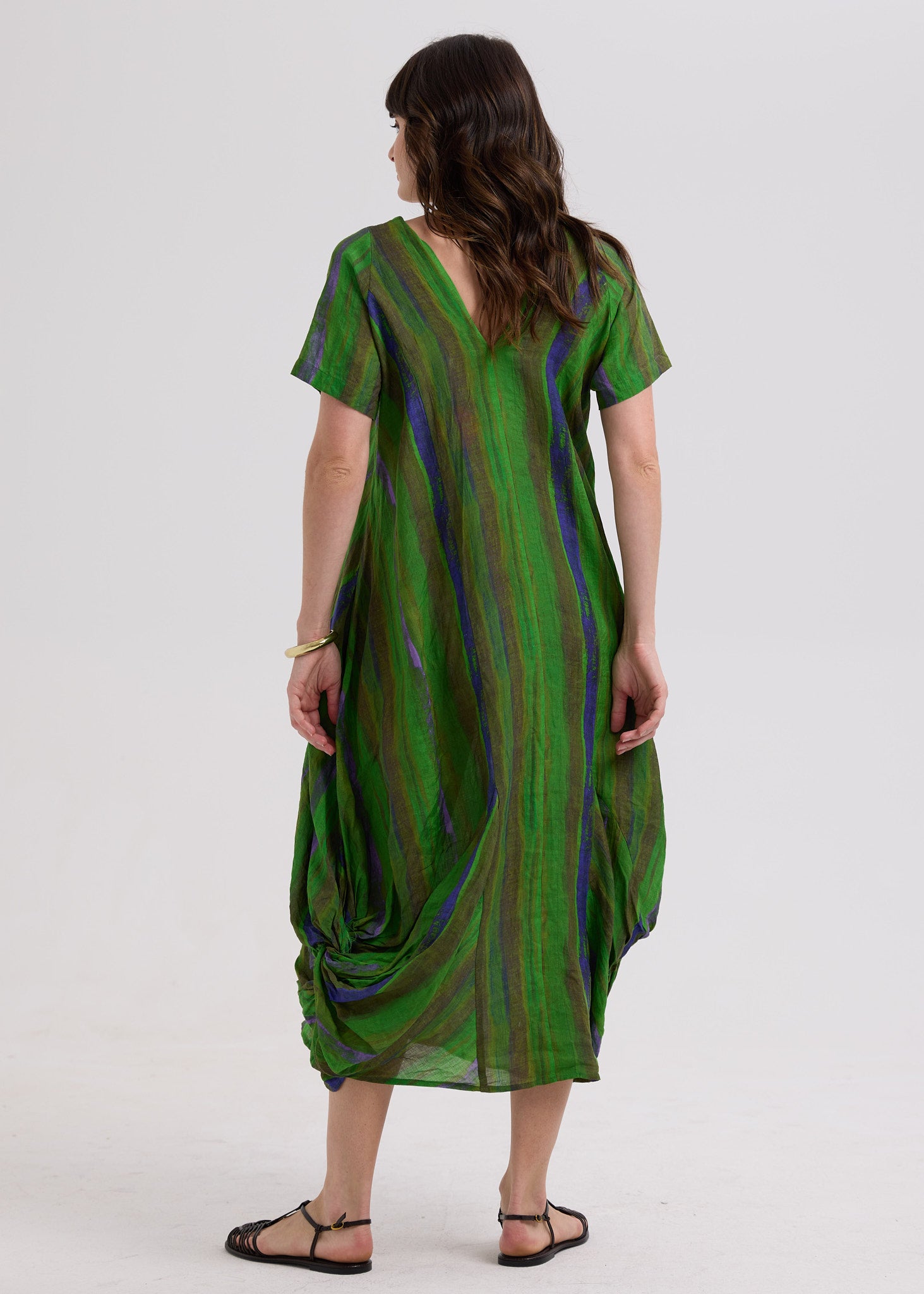 Painted Linen Dress