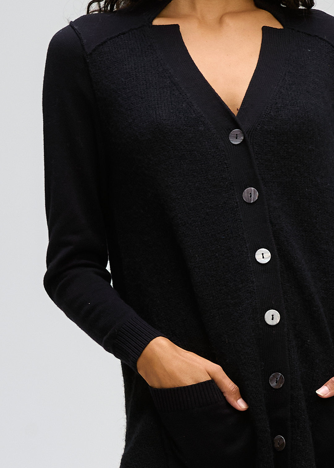 Fluffy Detail Cardi