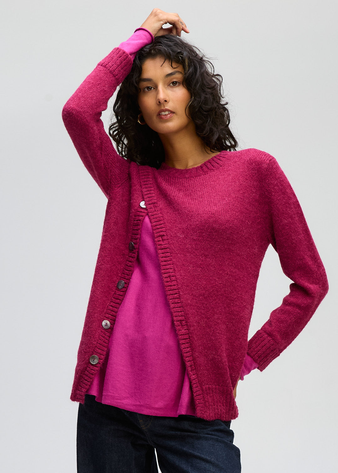 Fluffy Detail Jumper