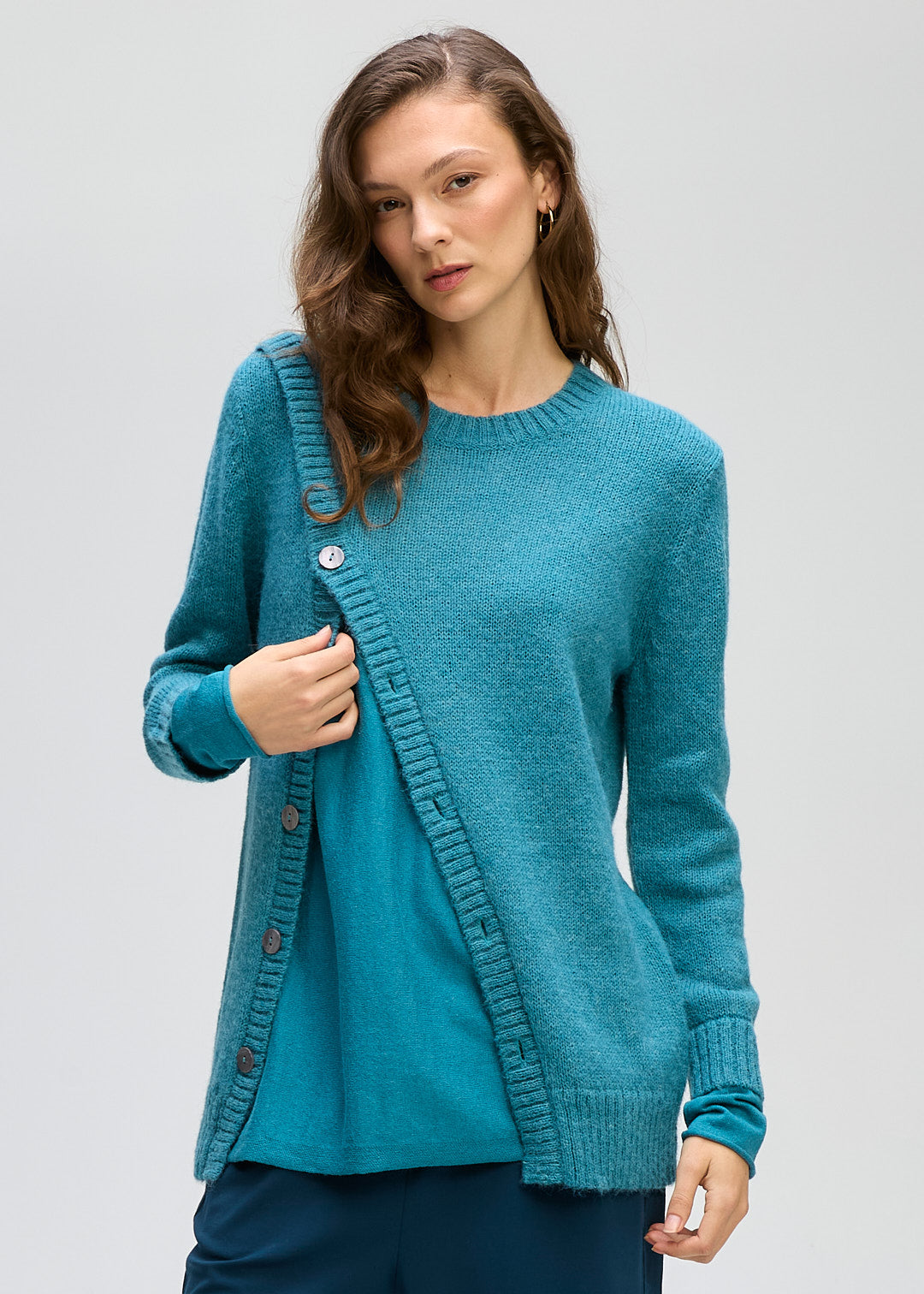 Fluffy Detail Jumper