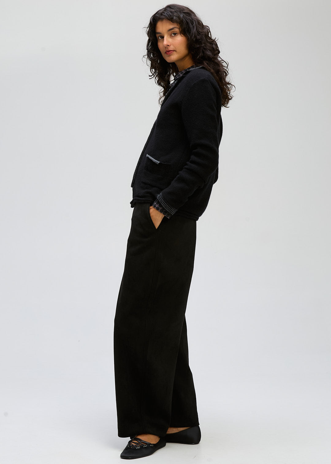 Collared Cardi