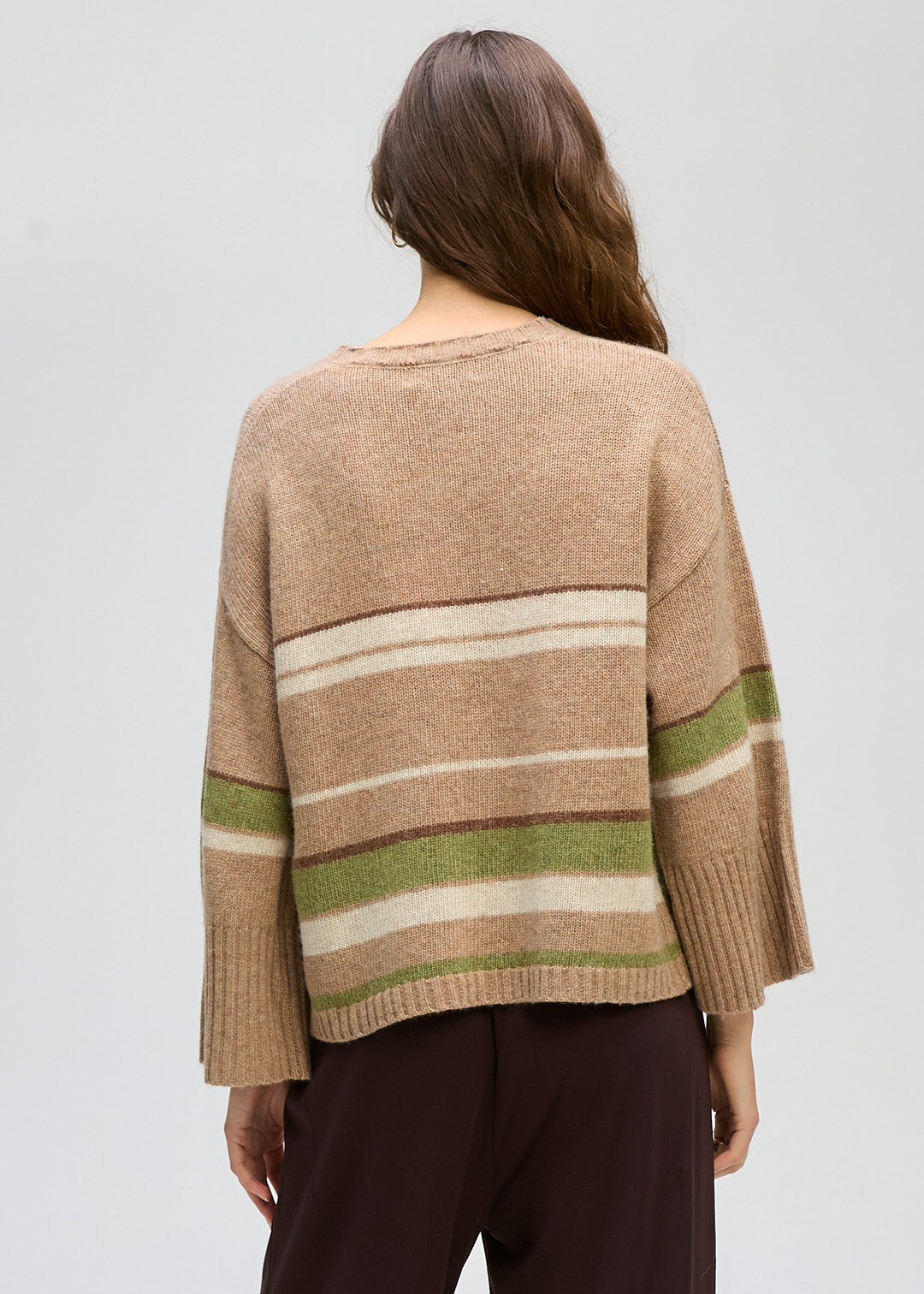 Crop Stripe Jumper