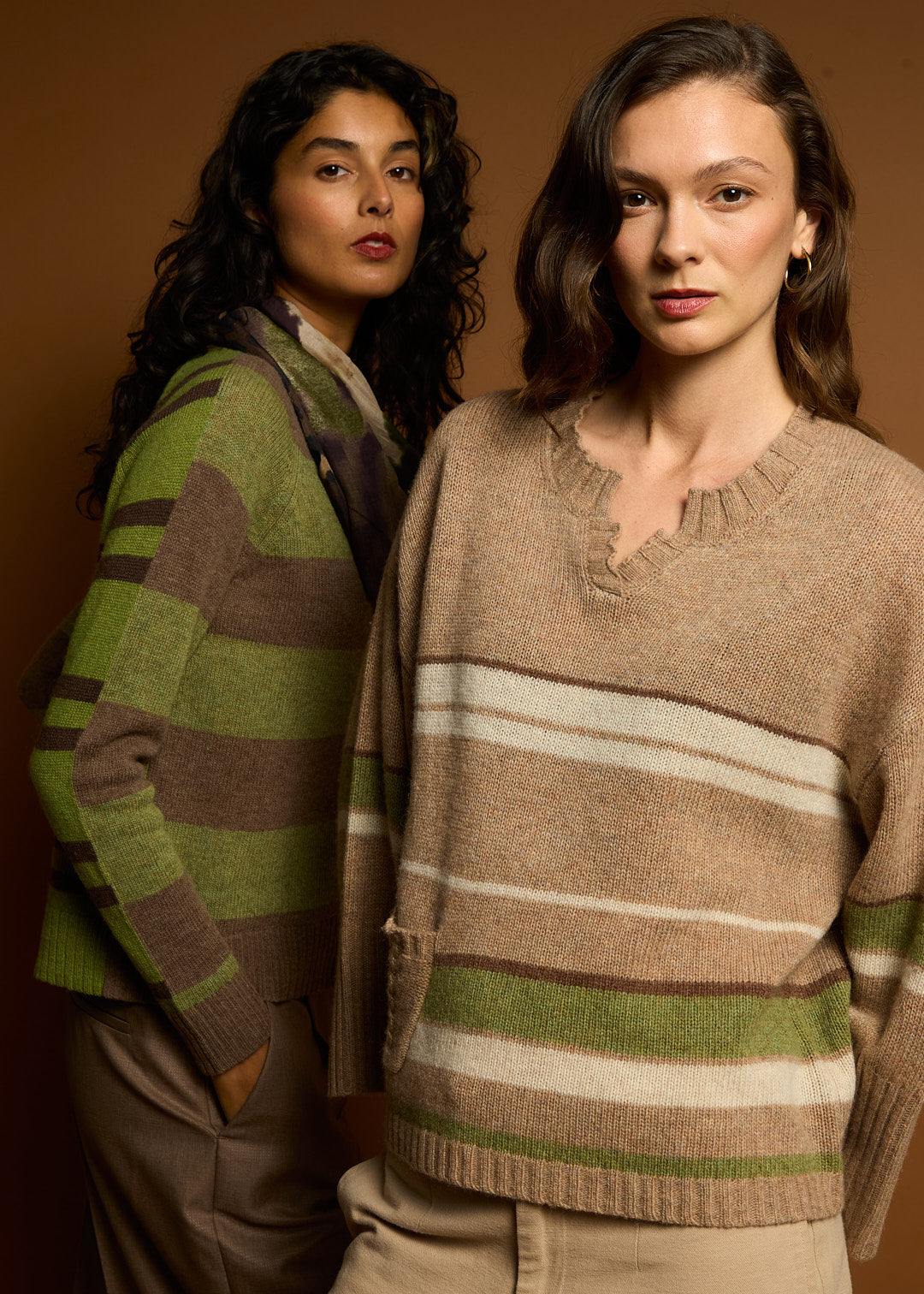 Groove Stripe Cardi