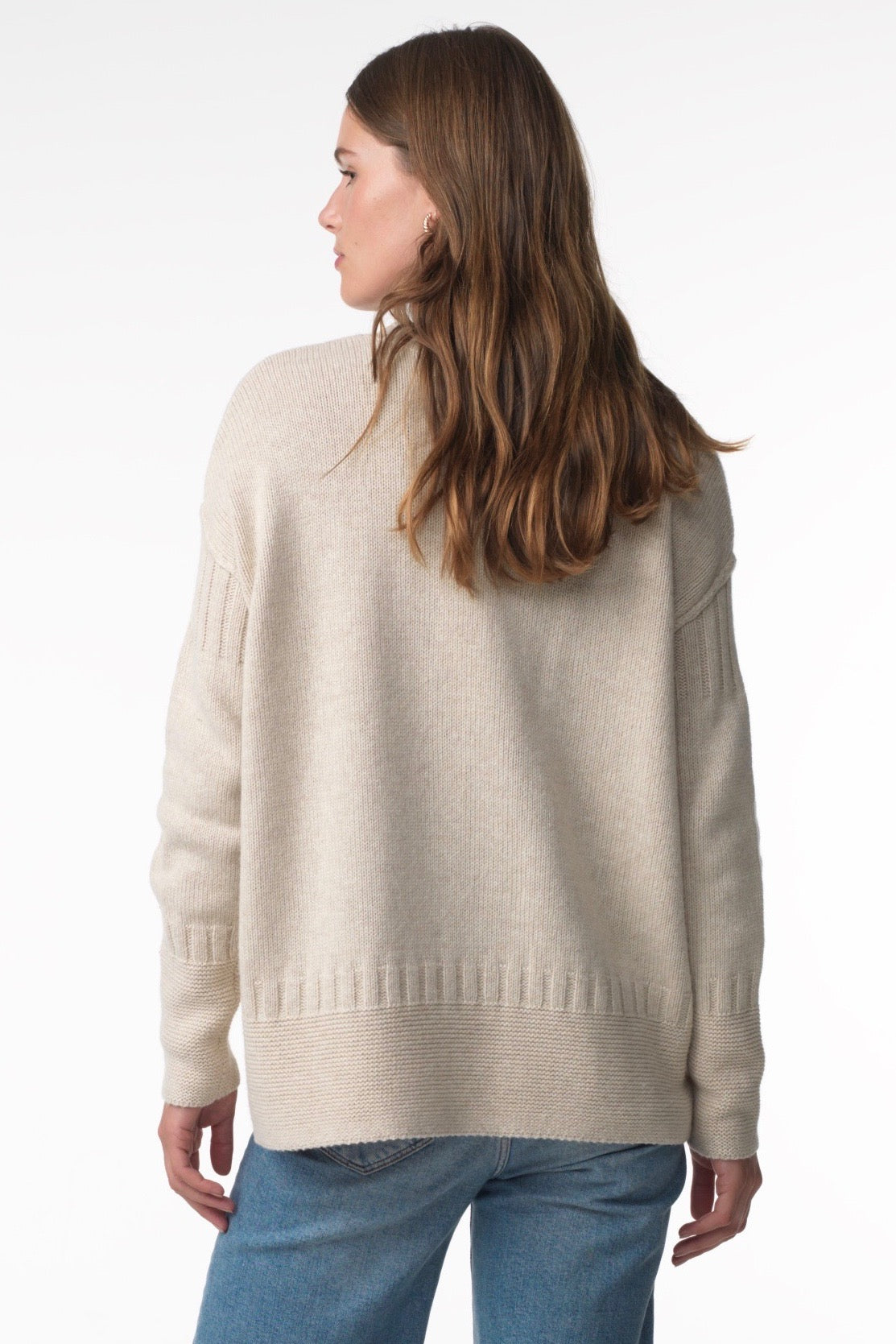 Pearl Stitch Sweater