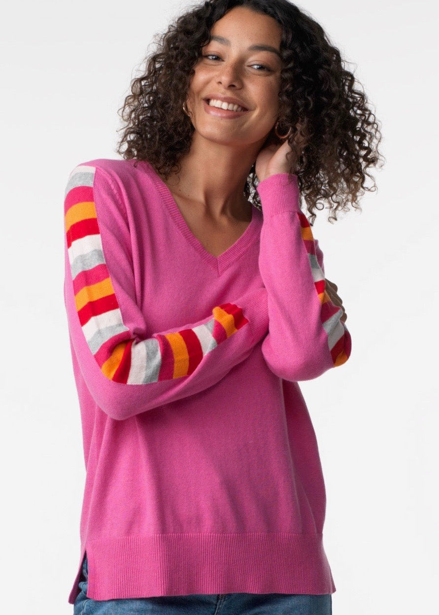 Ladder Sleeve Sweater