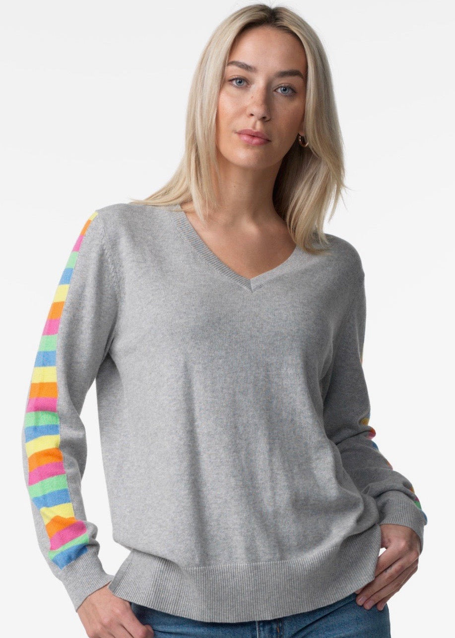 Ladder Sleeve Sweater