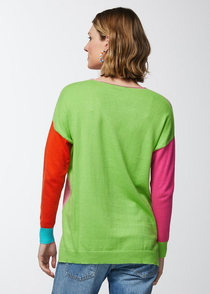 Colour Contrast Jumper