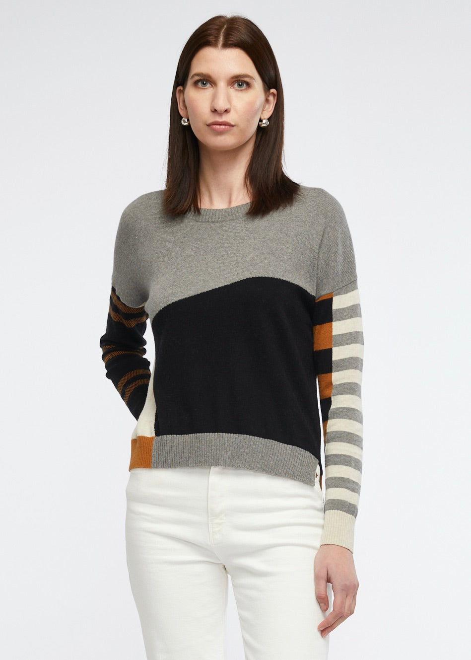 Eclectic Intarsia Jumper