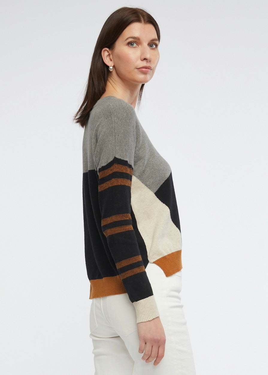 Eclectic Intarsia Jumper