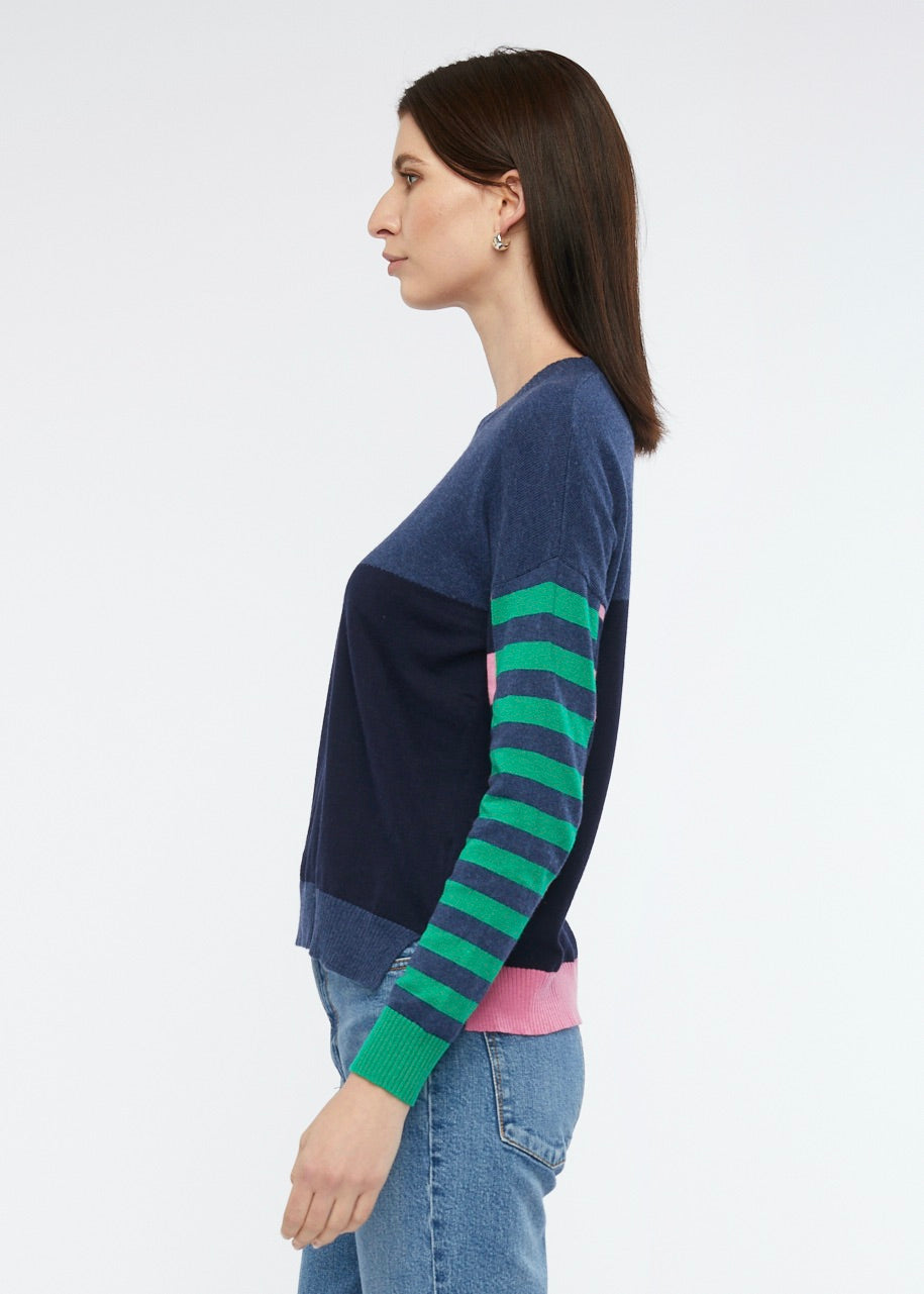 Eclectic Intarsia Jumper