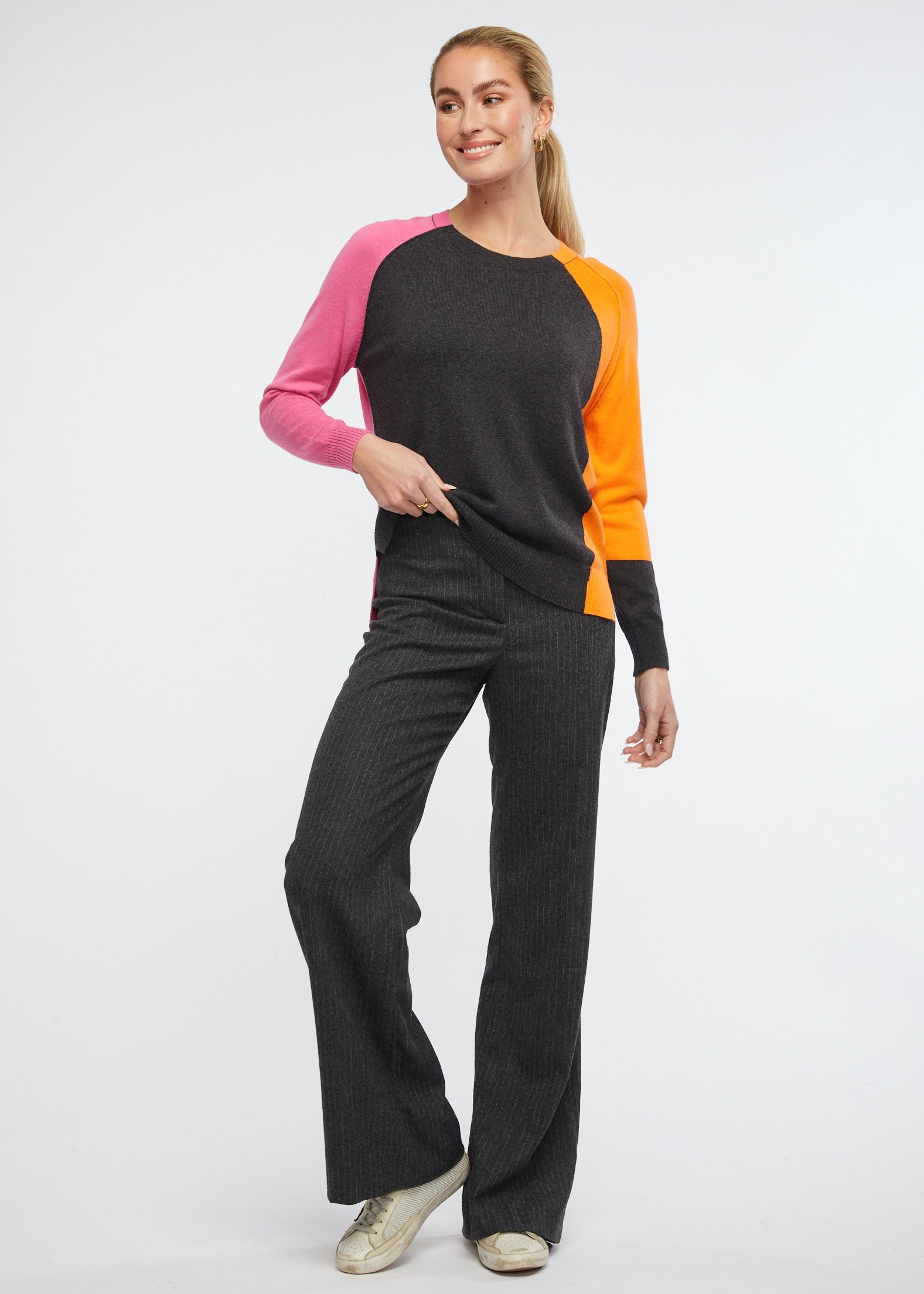 Colour Block Jumper