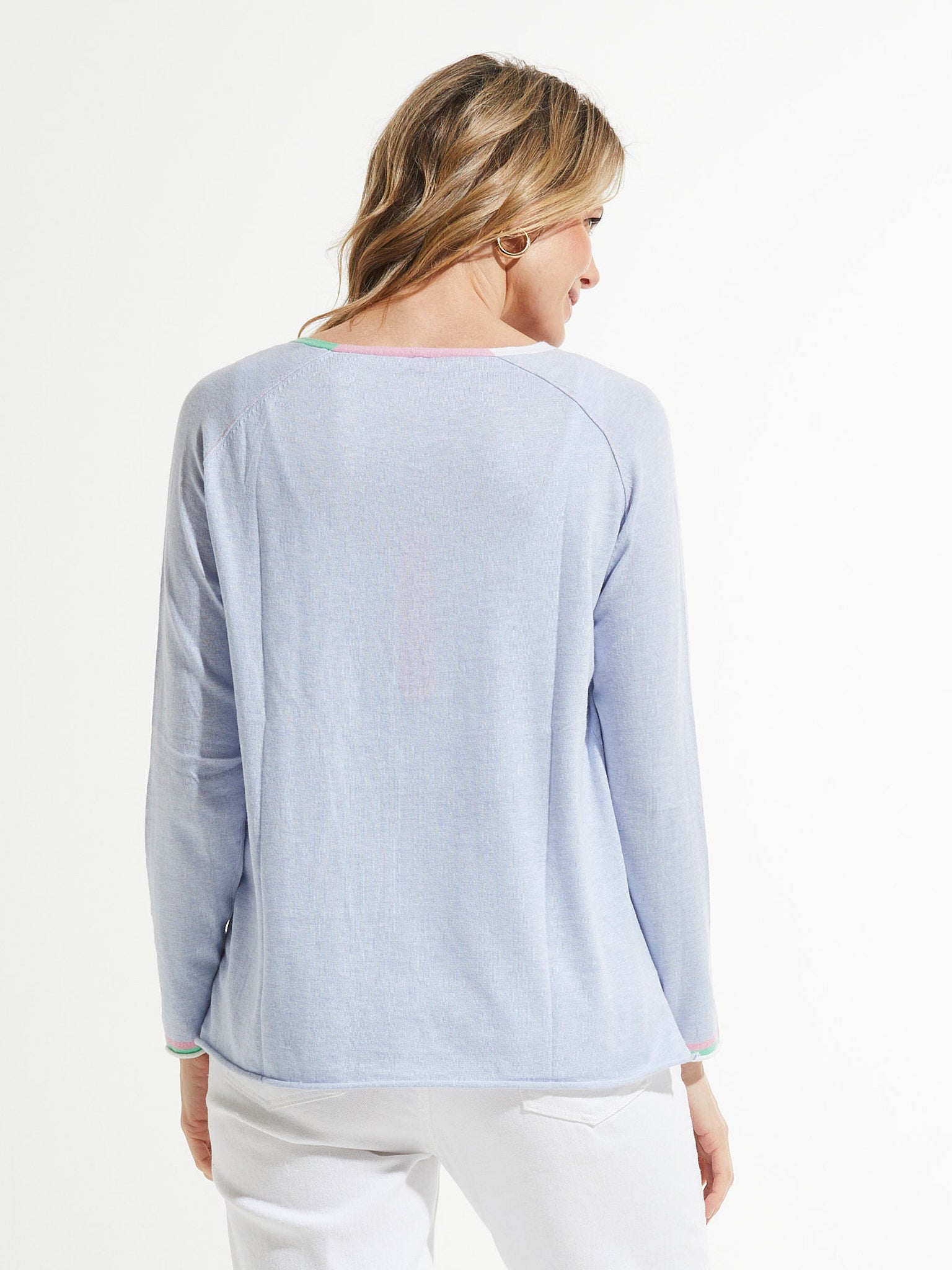 Colourful V Sweater
