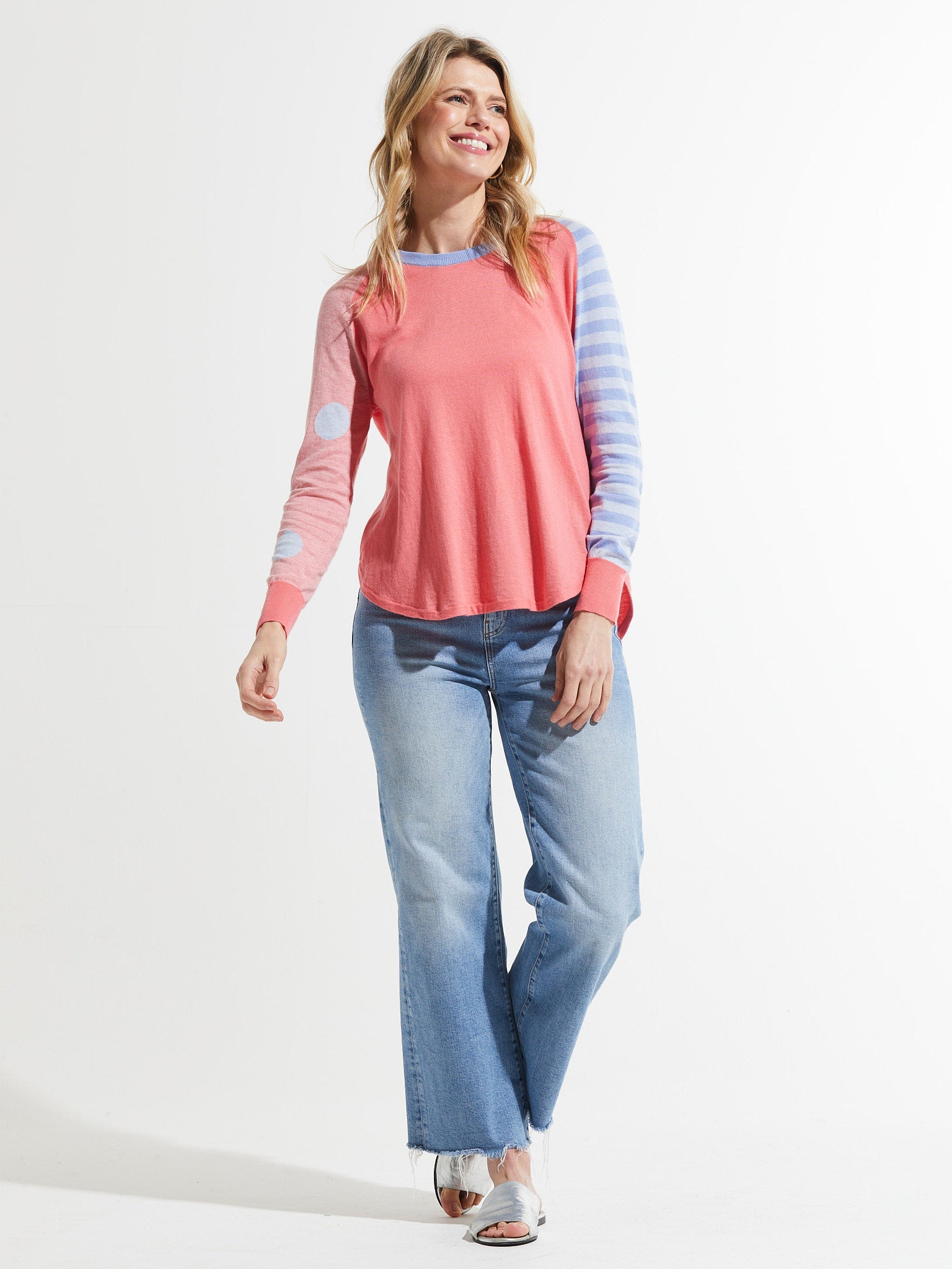 Spots + Stripes Sweater