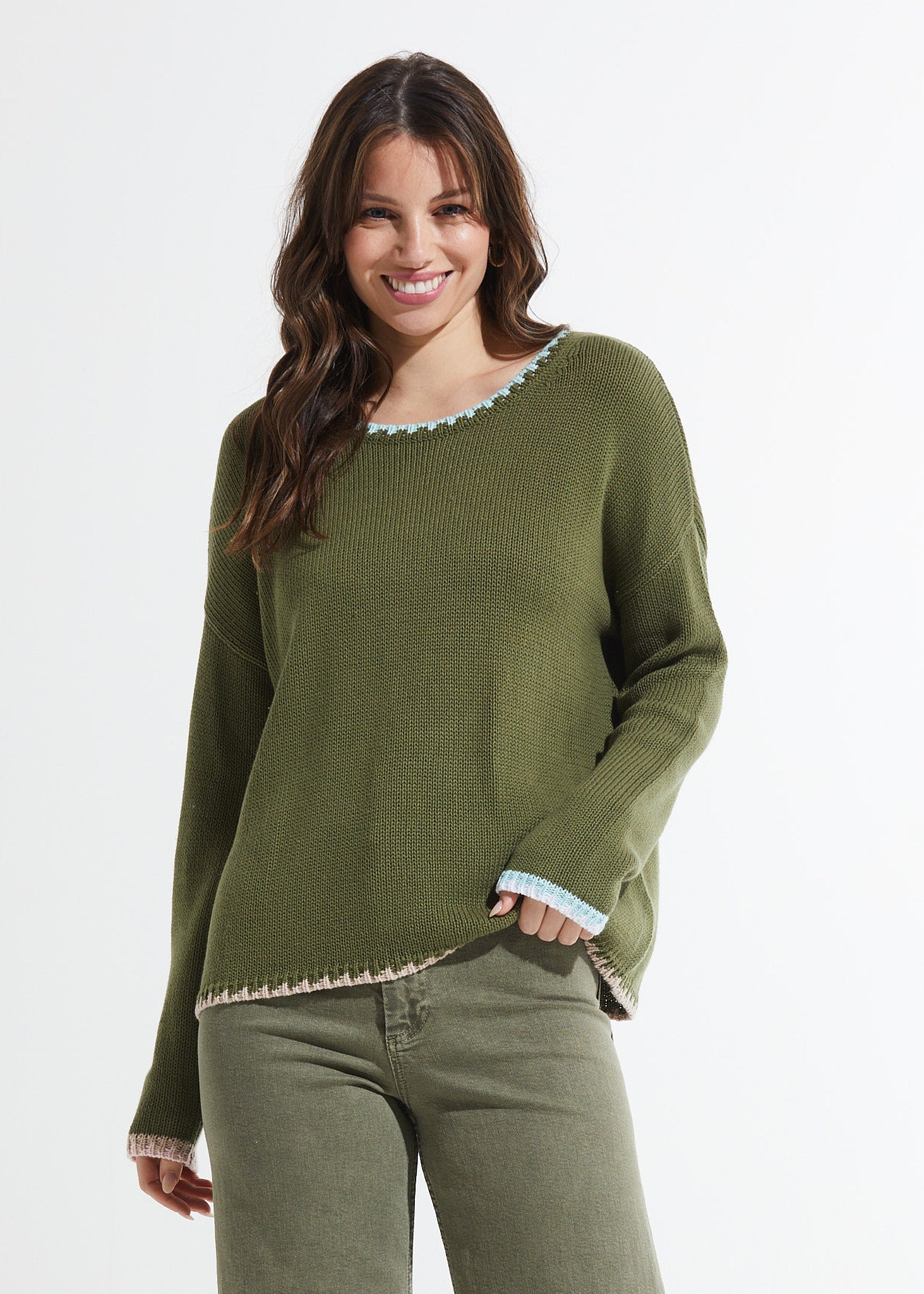 Cotton Crew Sweater