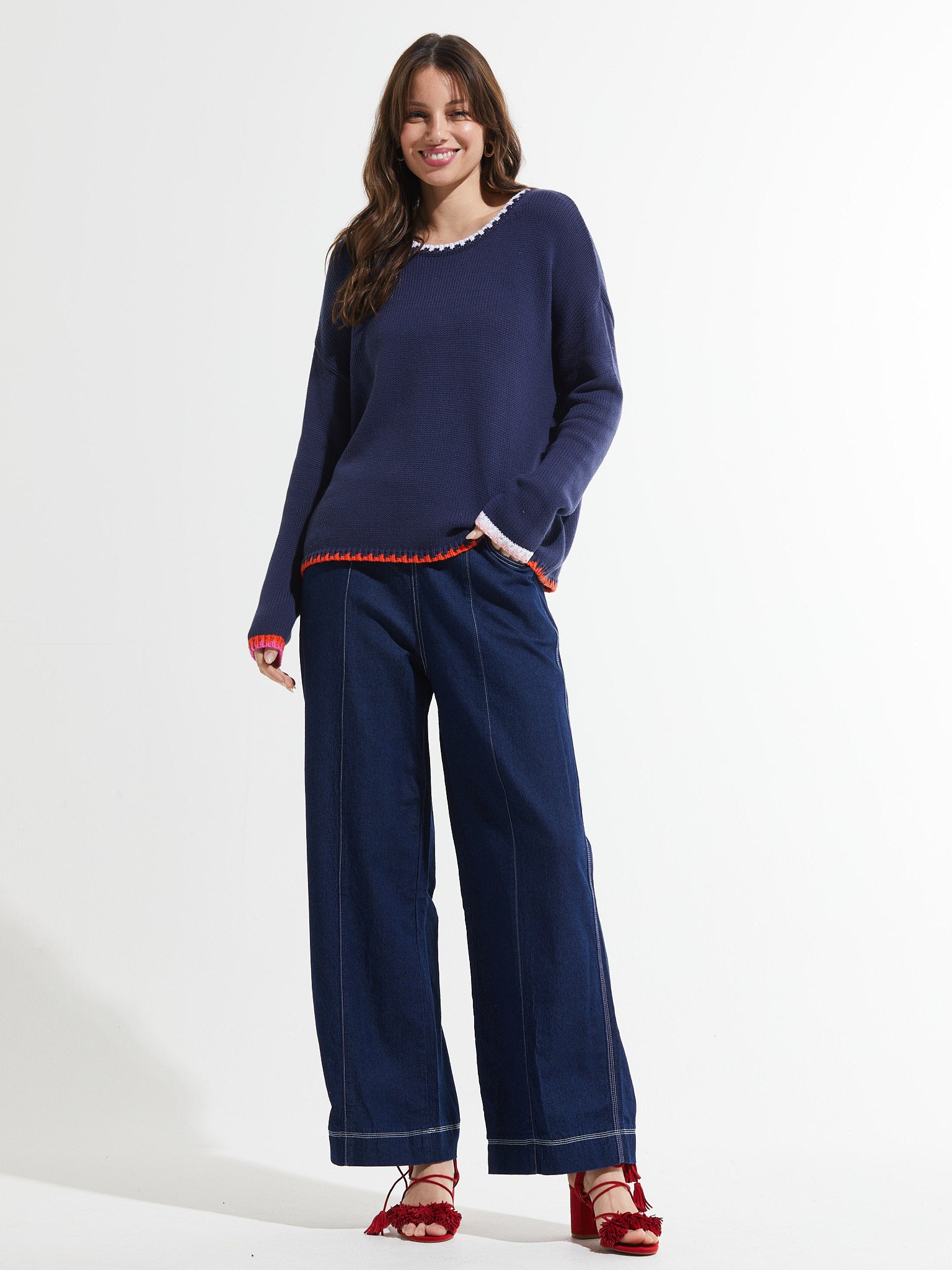 Cotton Crew Sweater