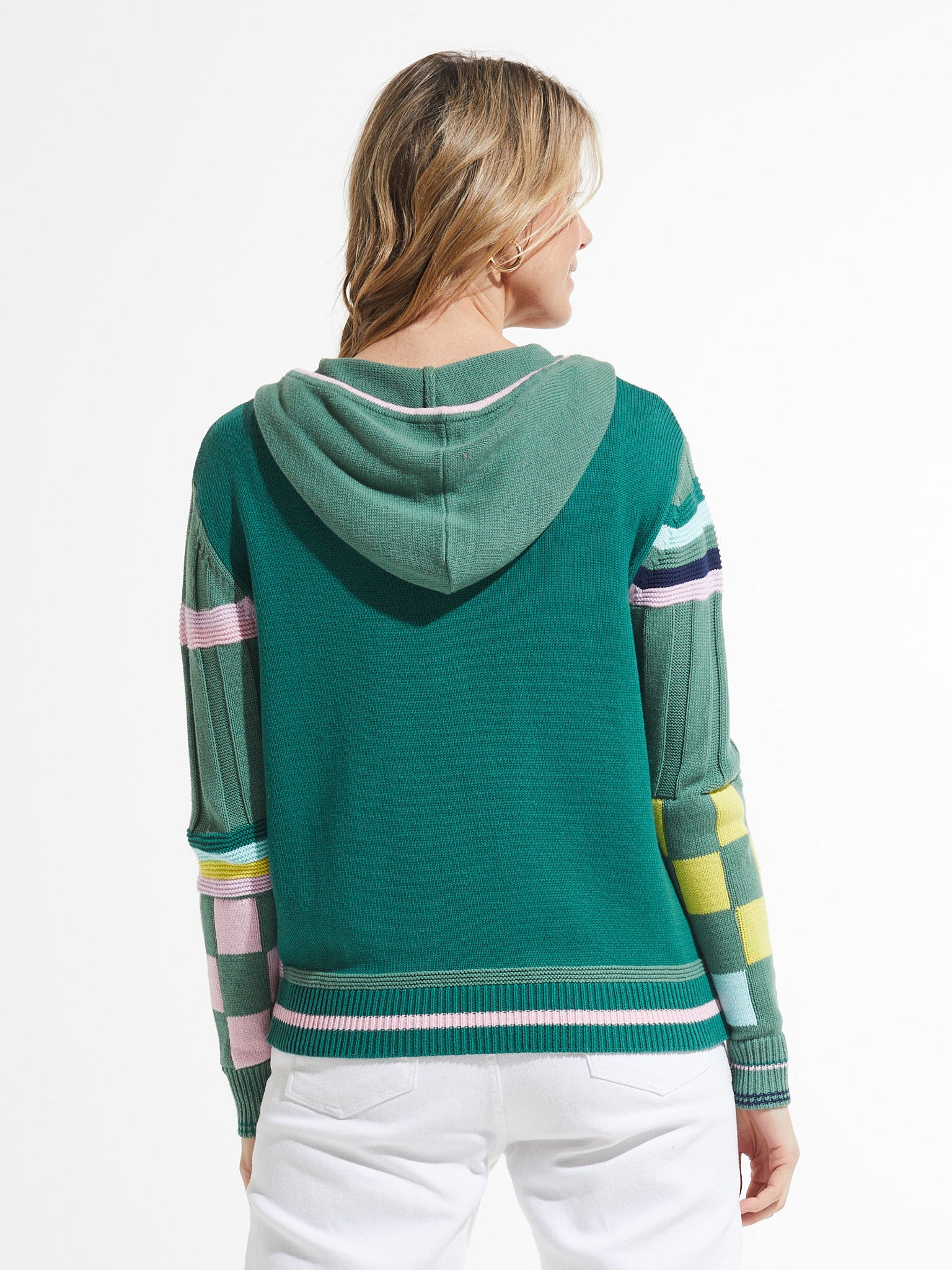 Mixed Media Hoodie