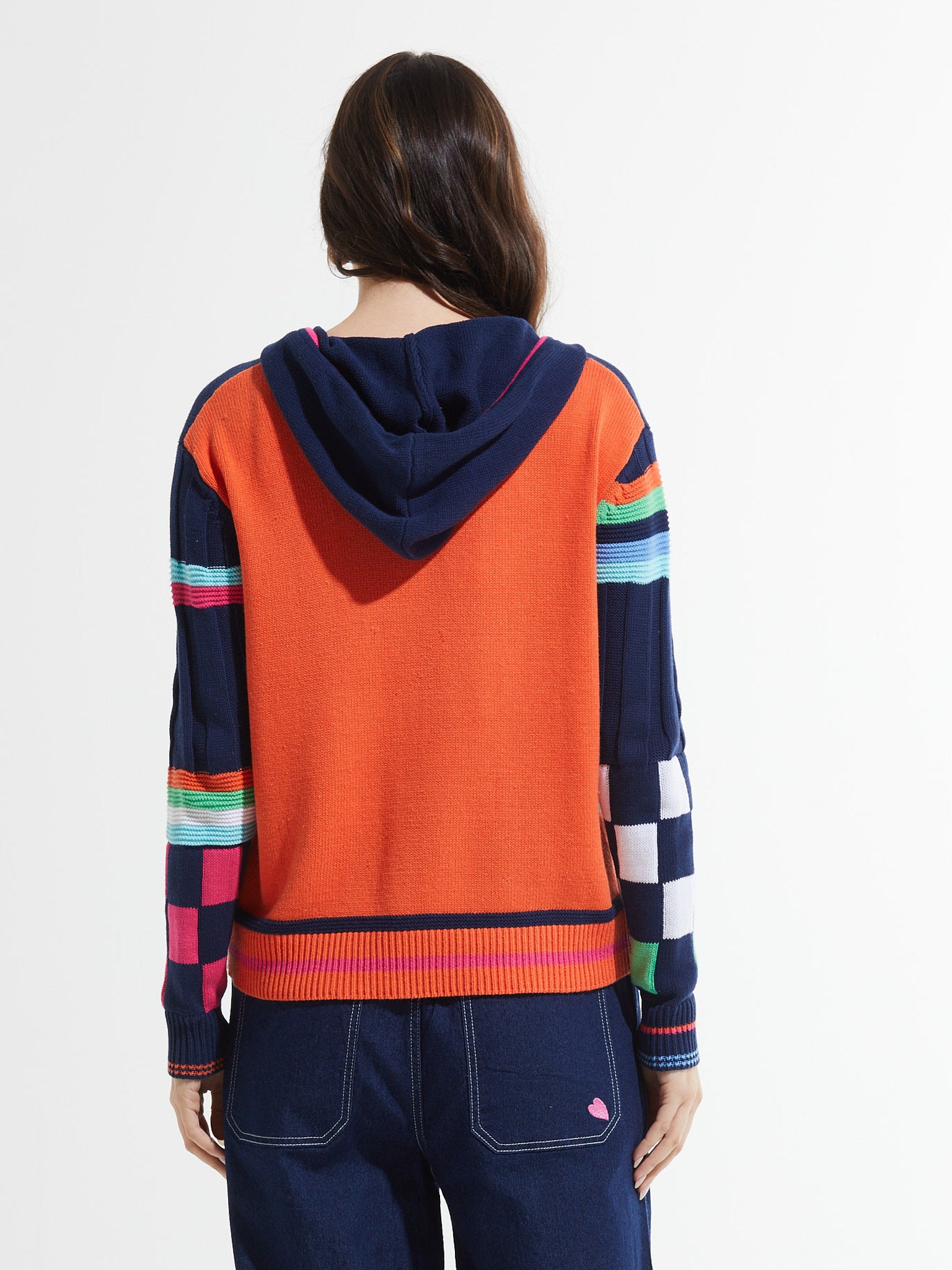 Mixed Media Hoodie
