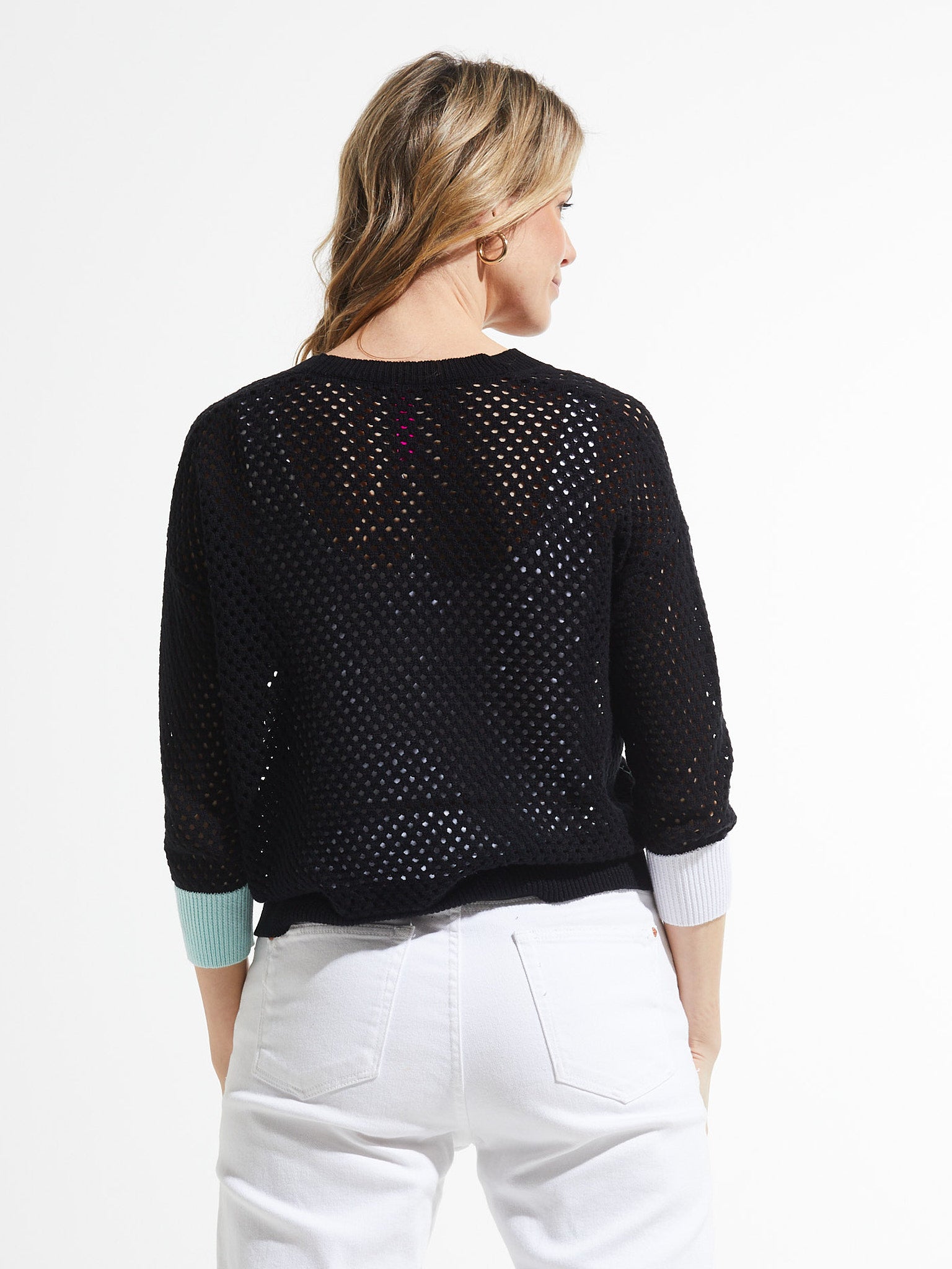 Holey Cardi