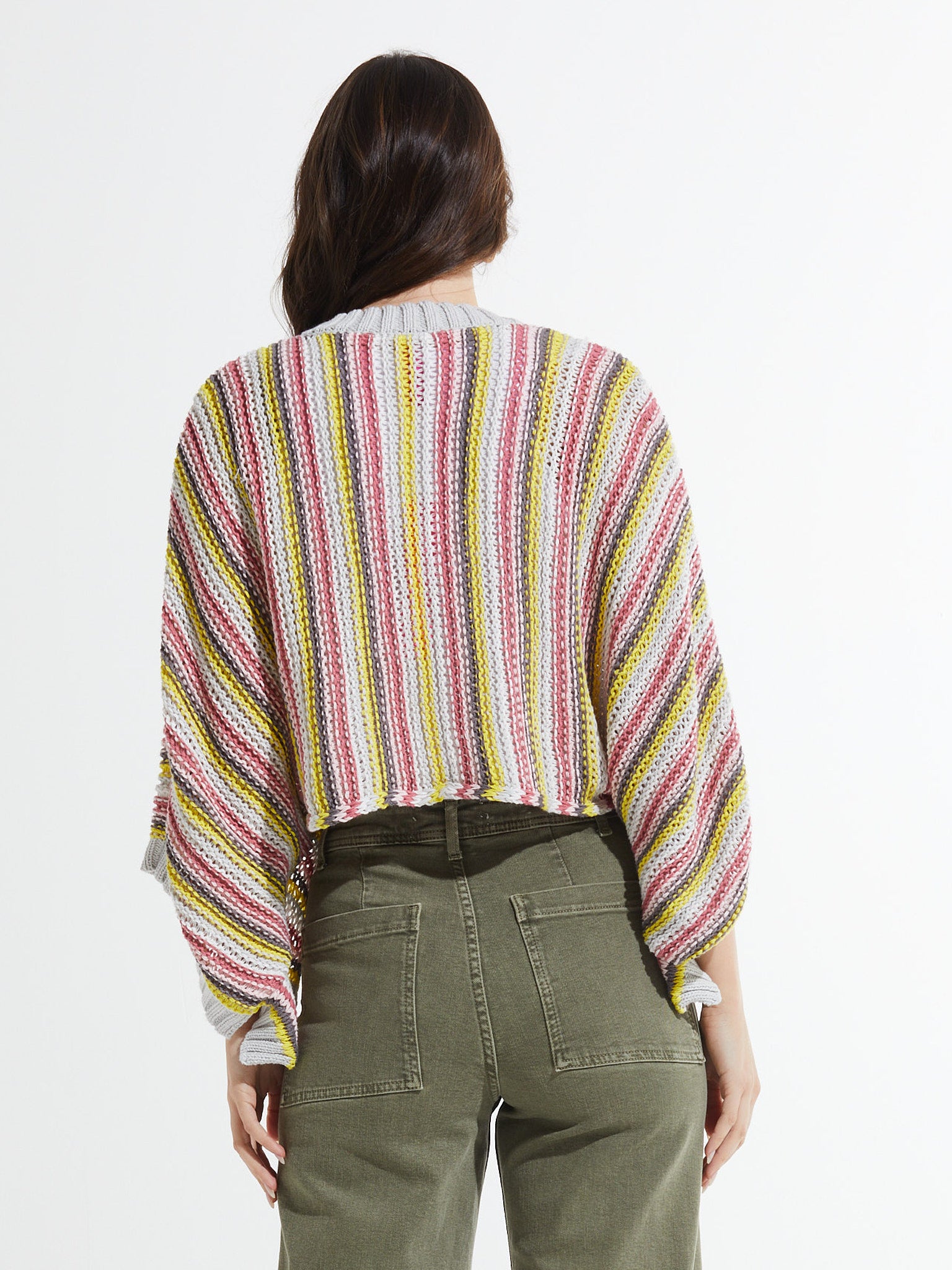Chunky Stripe Shrug