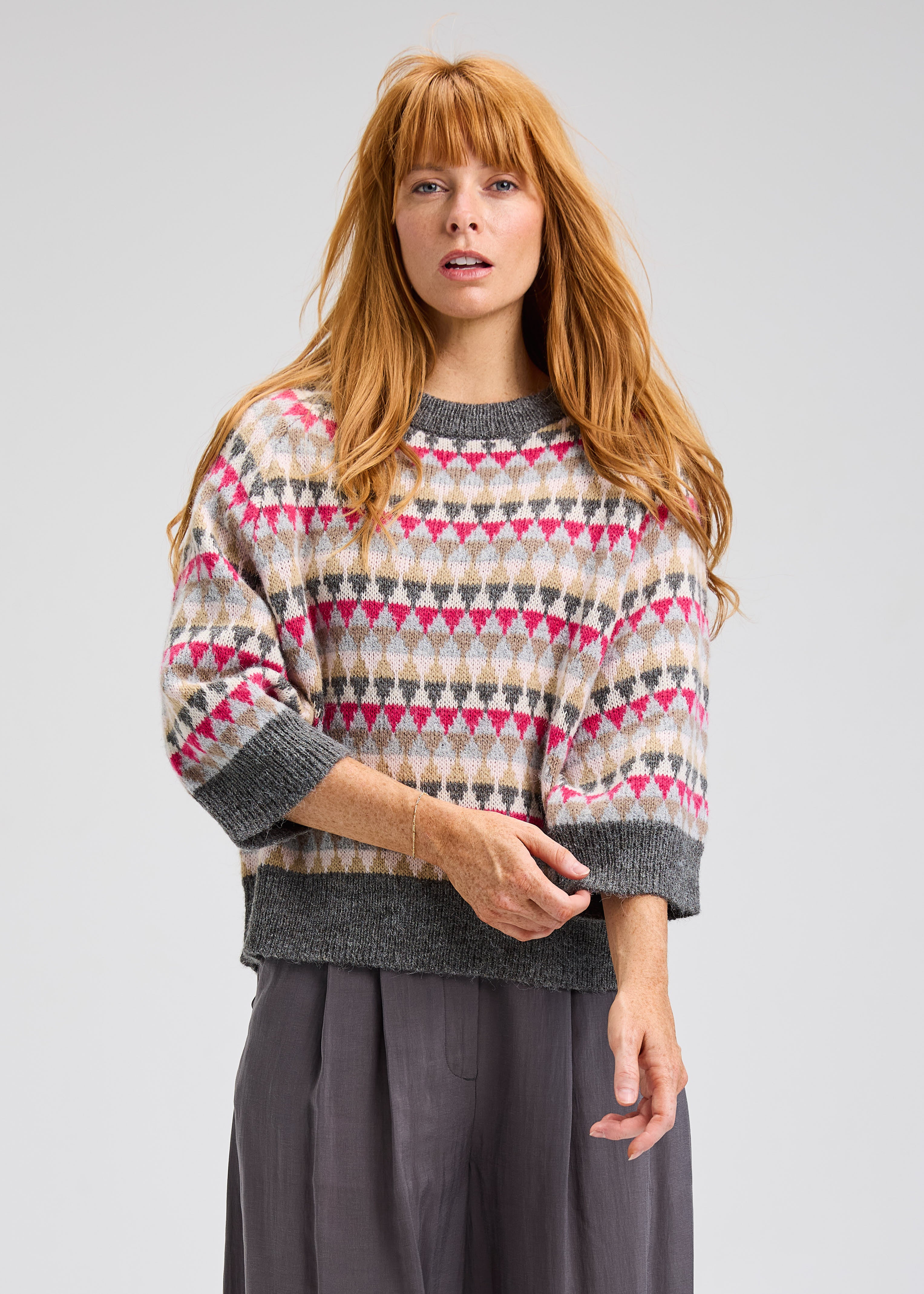 Mohair Fairisle Sweater
