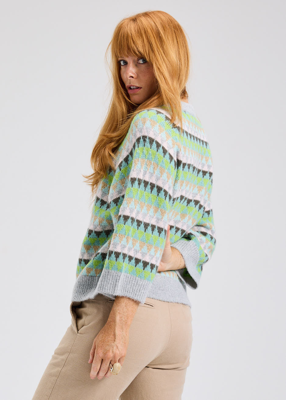 Mohair Fairisle Sweater