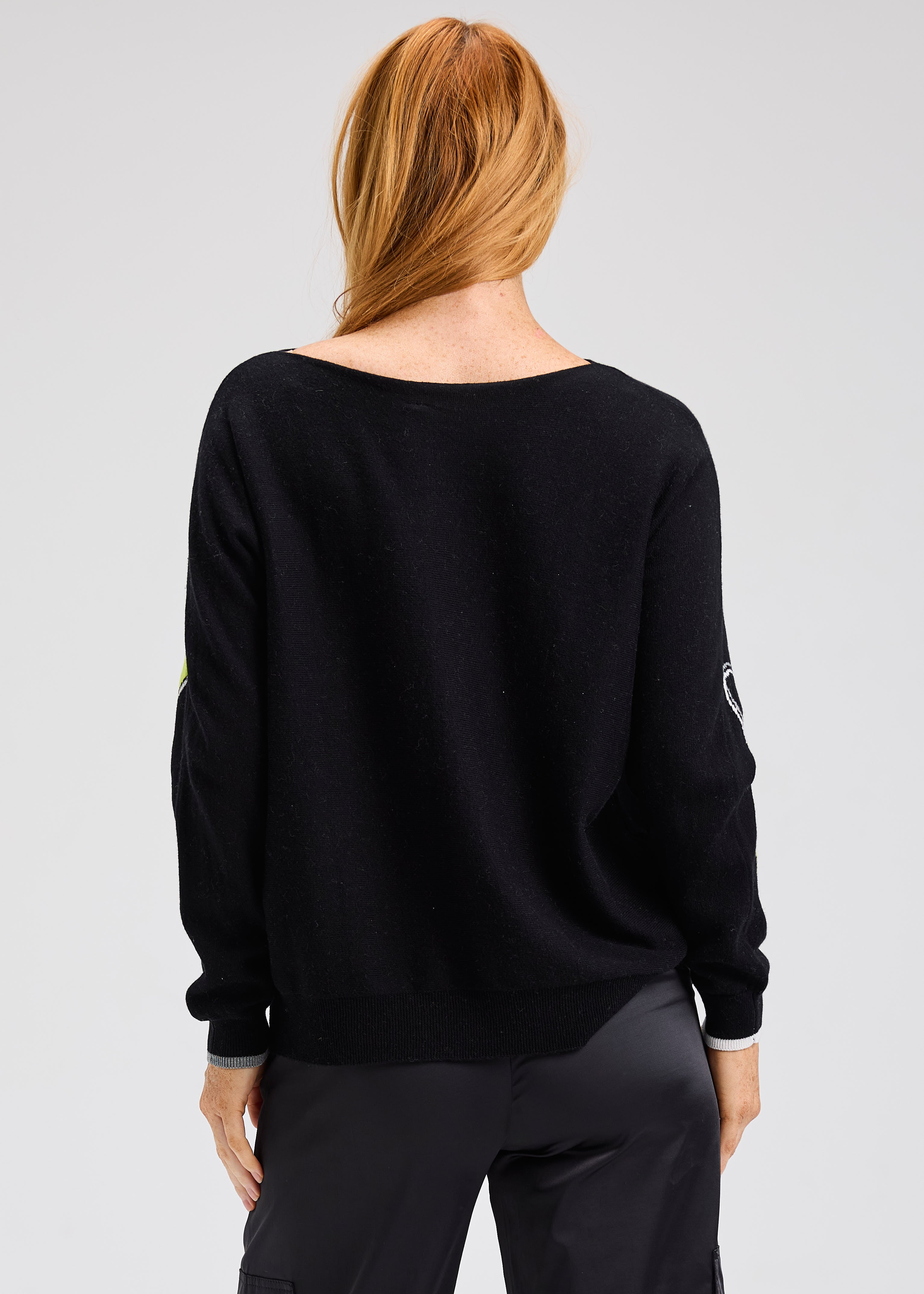 Intarsia Hearts Jumper