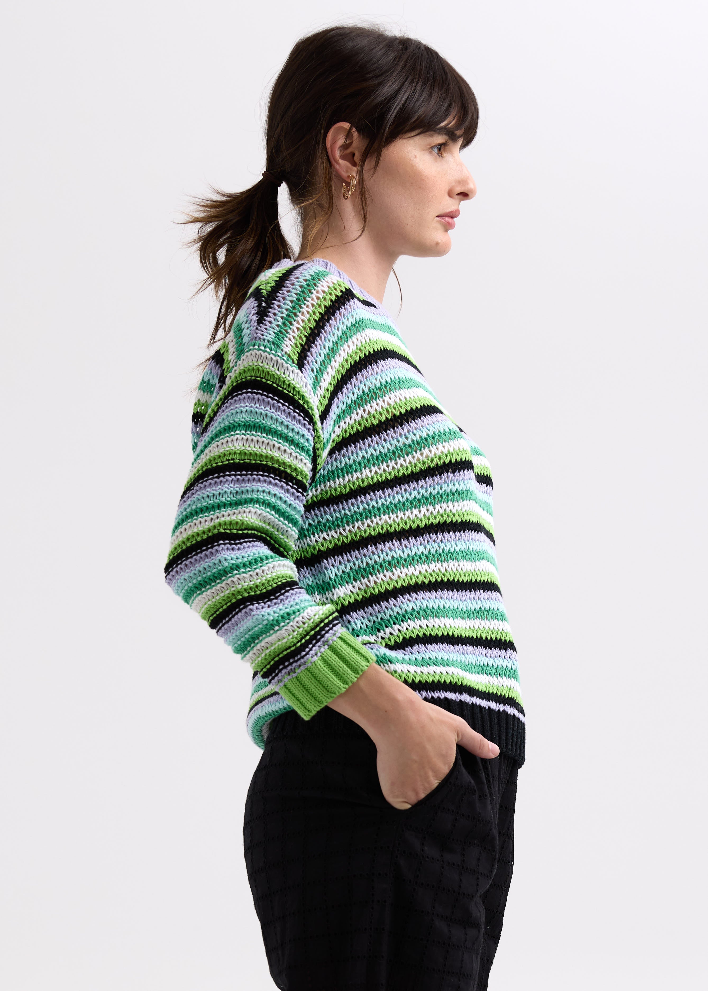Chunky Stripe Sweater