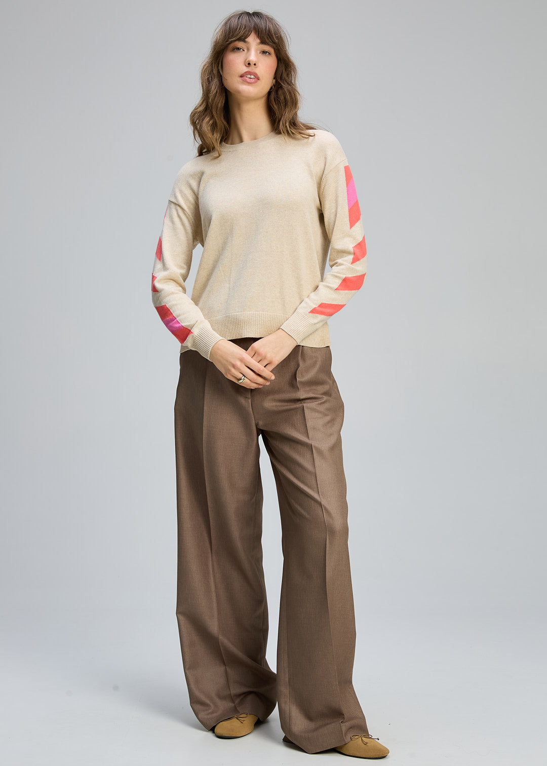 Sleeve Accent Jumper