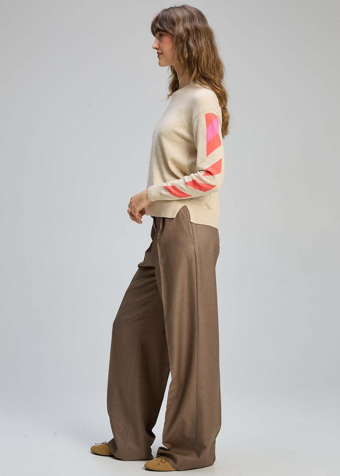 Sleeve Accent Jumper