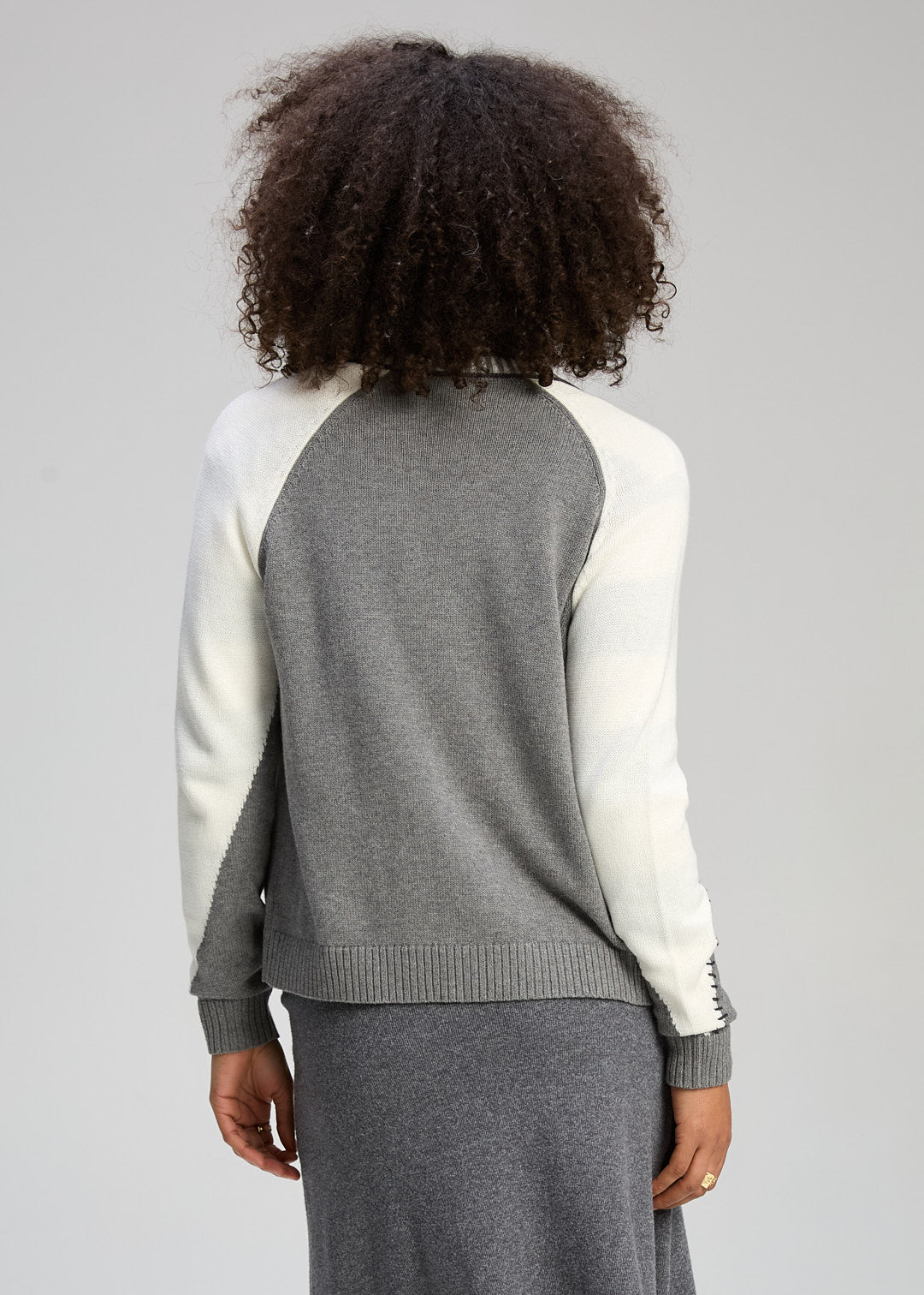 Dual Stitch Cardi