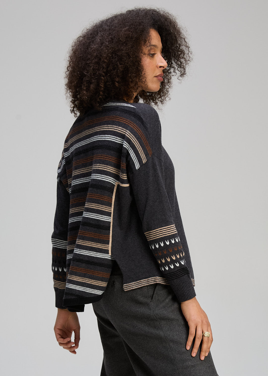 Textured Swing Jumper