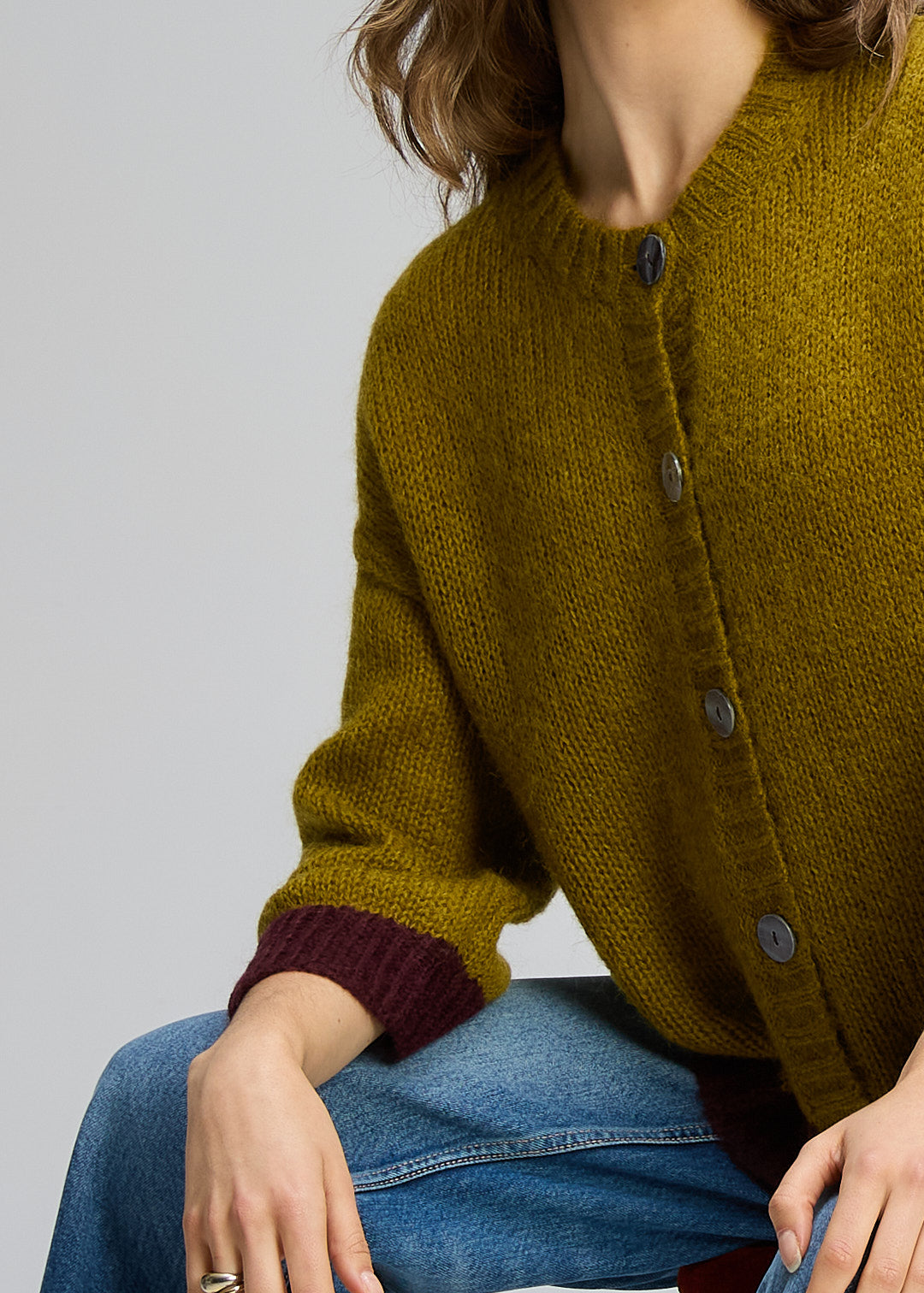 Kid Mohair Cardi