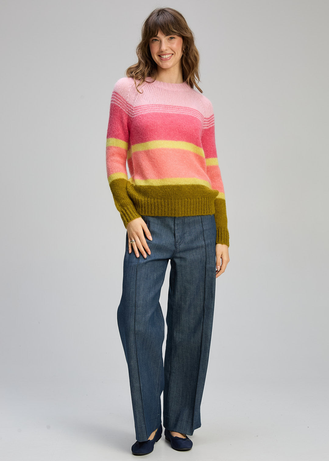 Kid Mohair Lines Crew