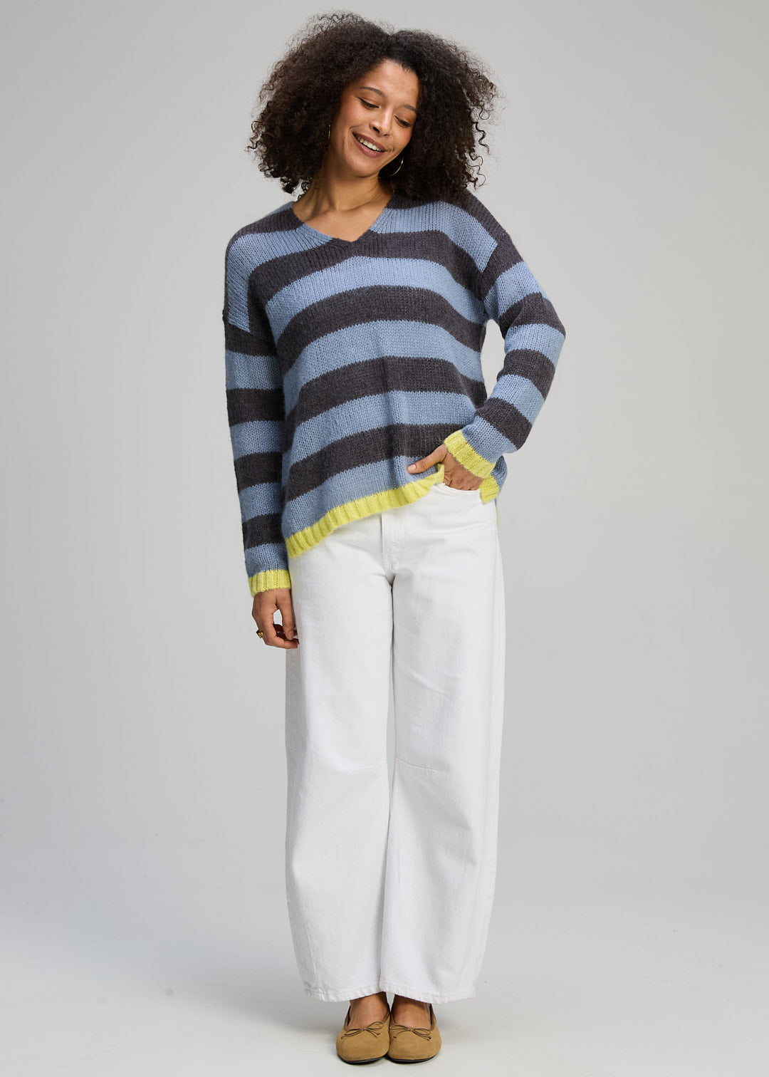Cozy Kid Stripe V