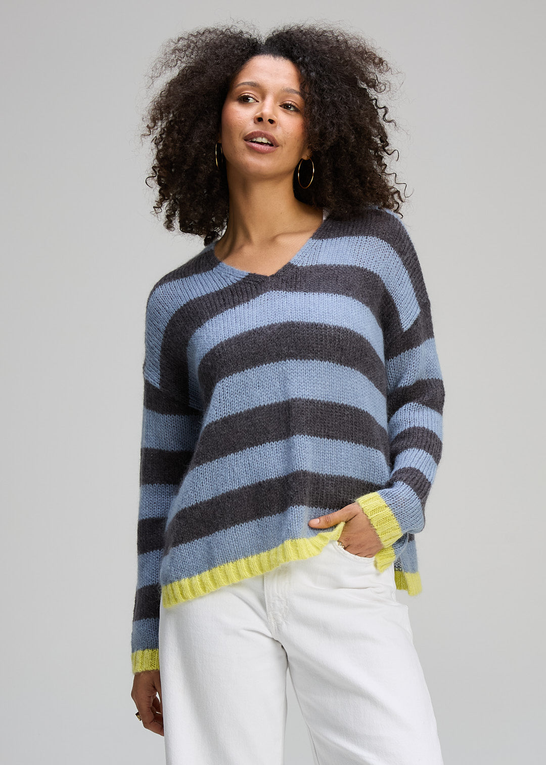 Cozy Kid Stripe V