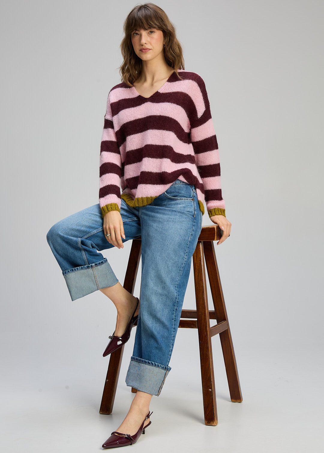 Cozy Kid Stripe V