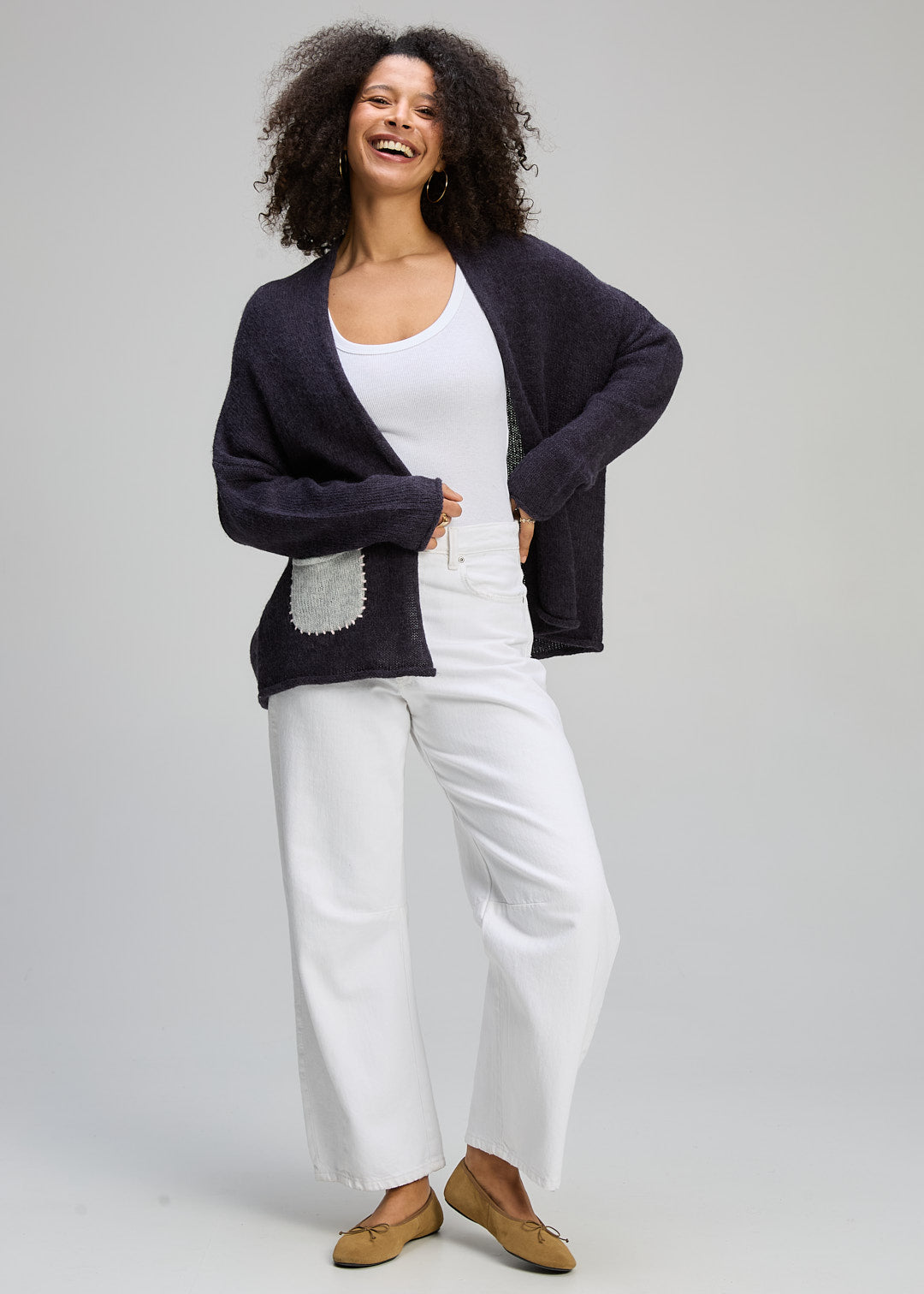Bloom Back Cardi