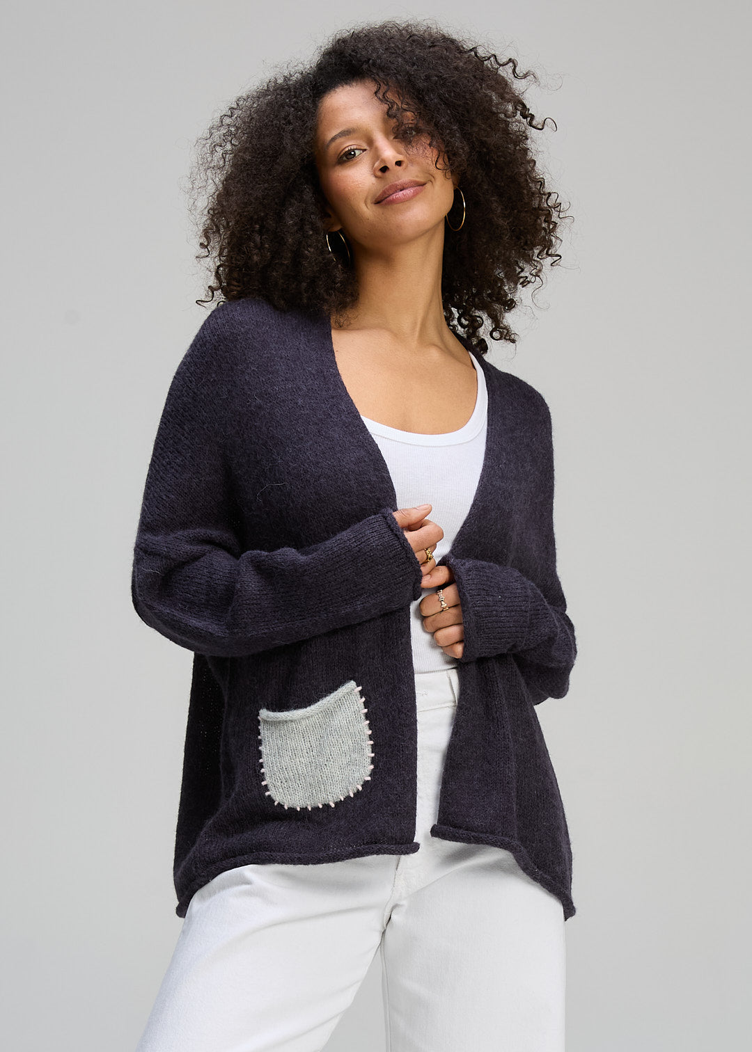Bloom Back Cardi