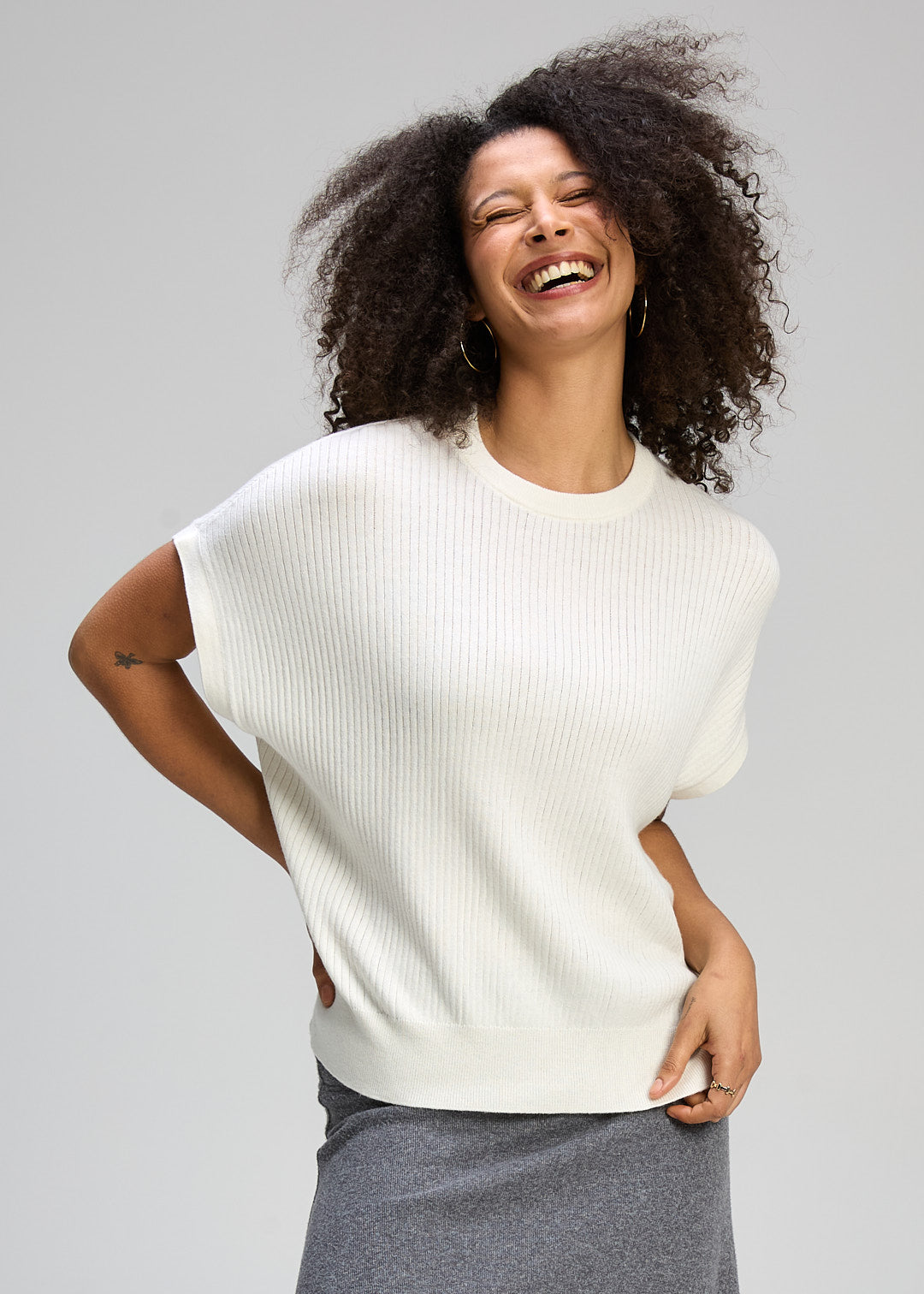 Sleeveless Crew Essential