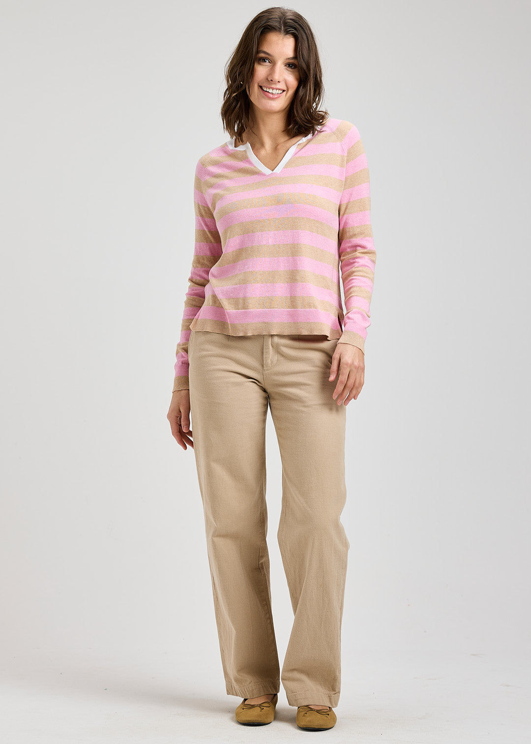 Stripe Henley