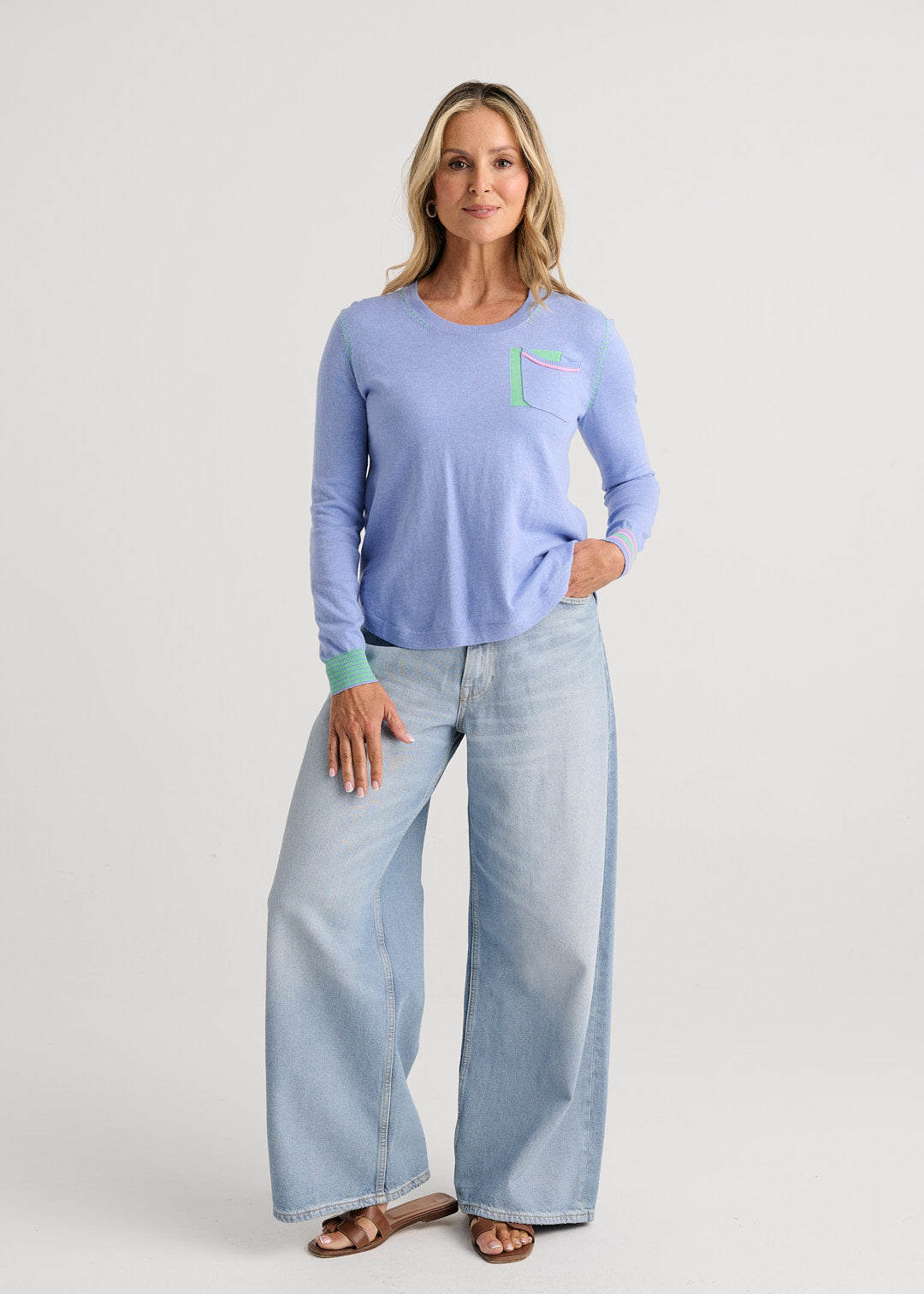 Pocket Detail Sweater