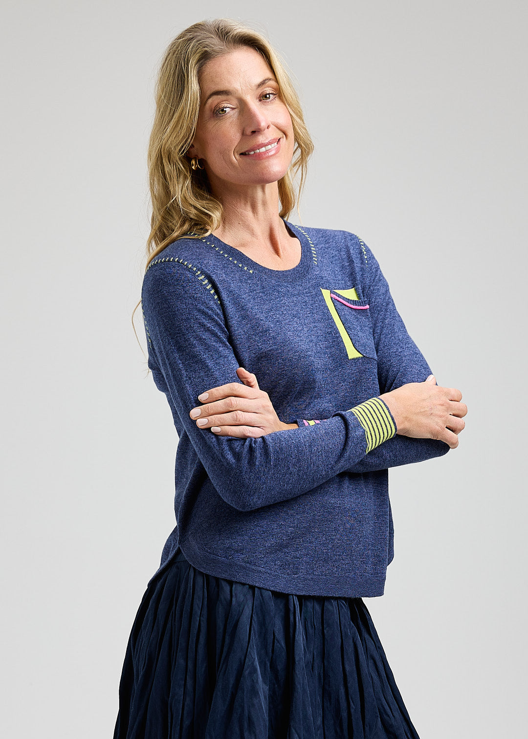 Pocket Detail Sweater