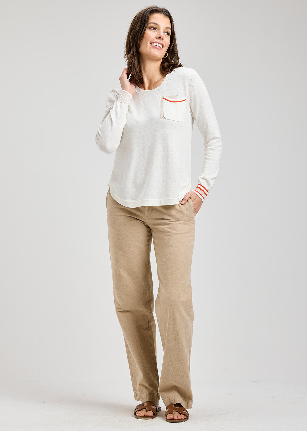Pocket Detail Sweater