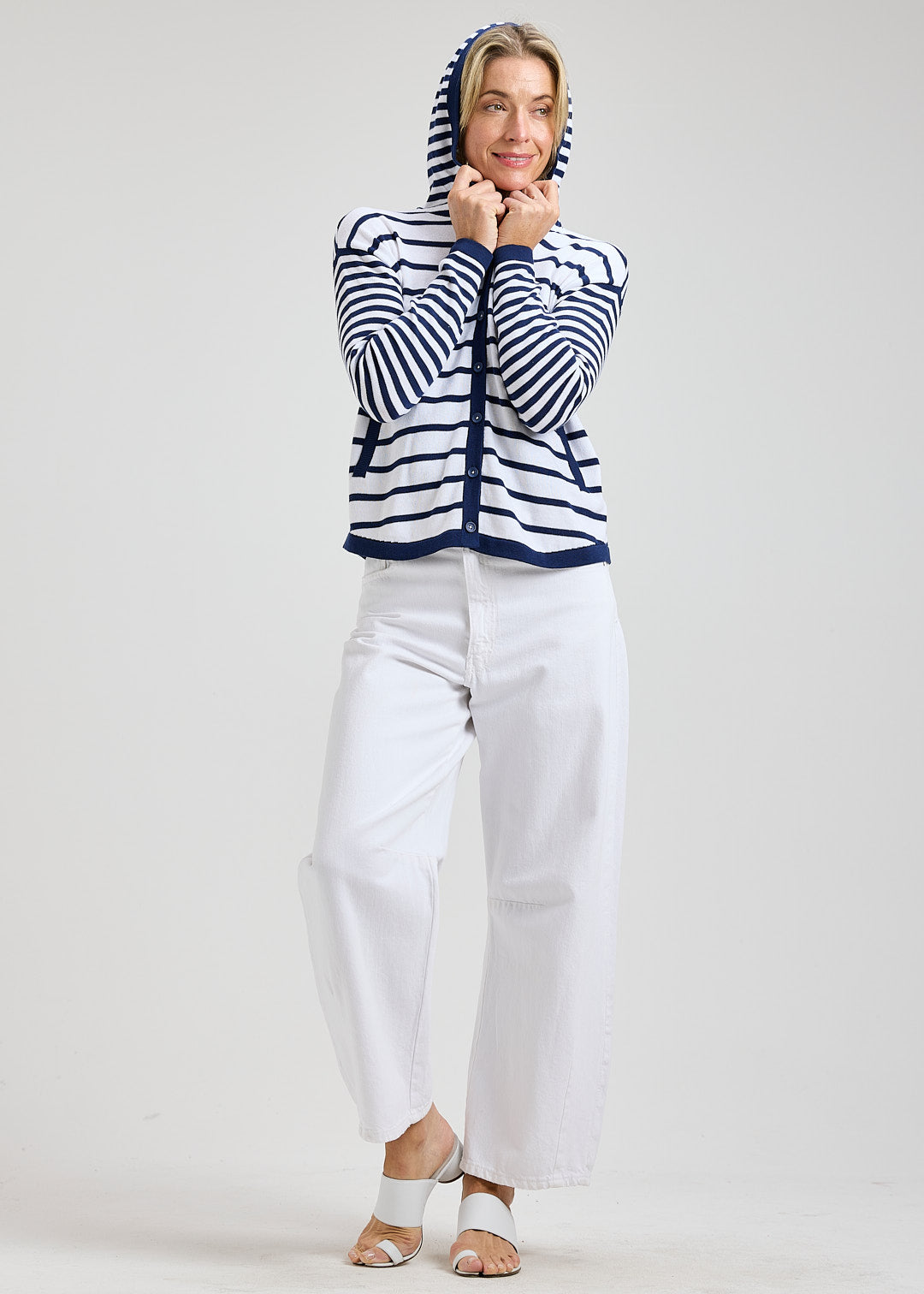 Multi Stripe Hoodie