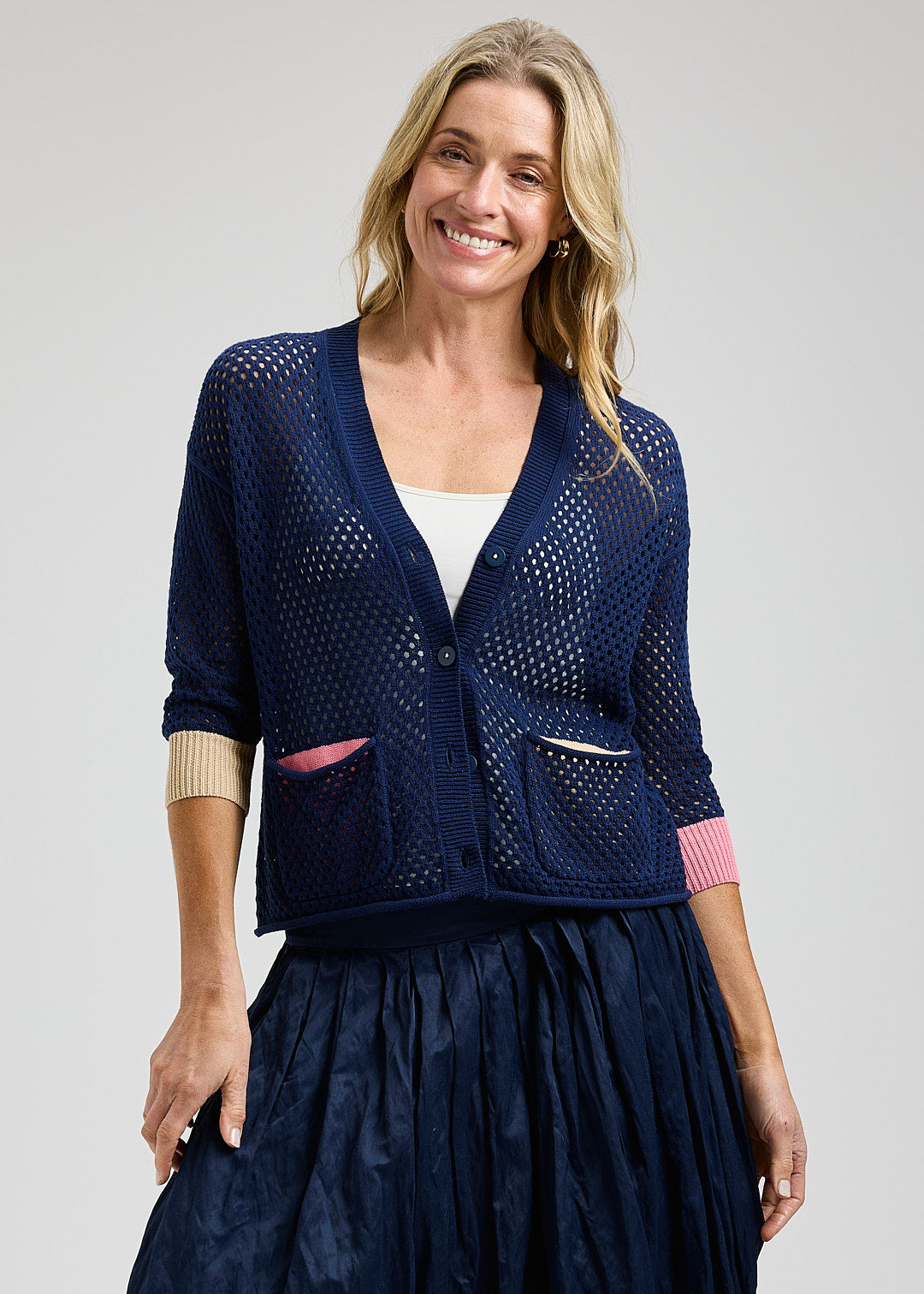 Holey Pocket Cardi