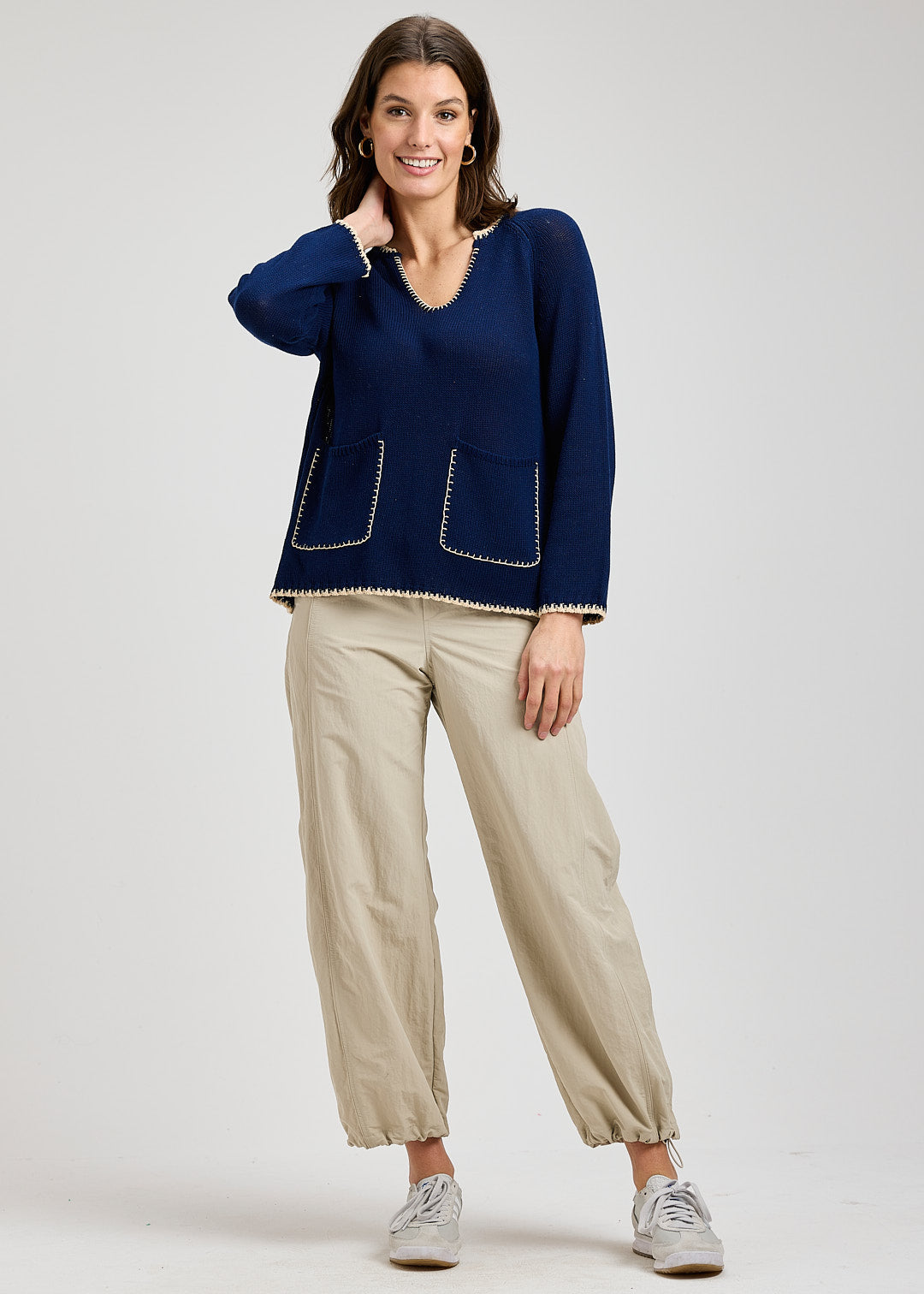 Pocket Aline Sweater