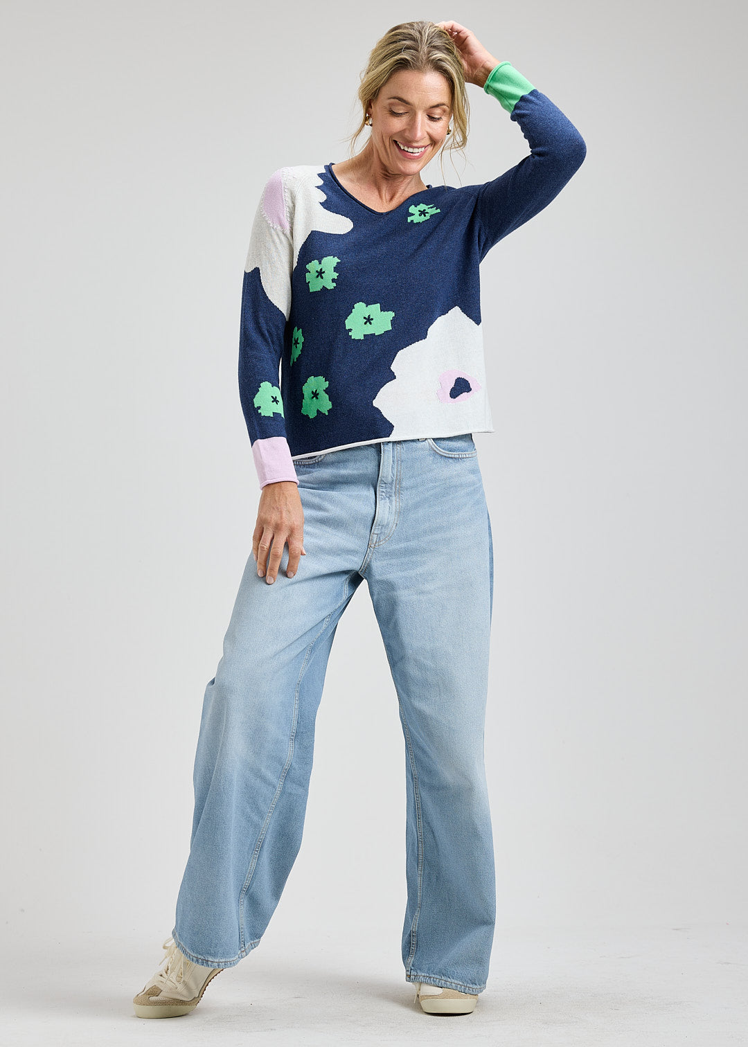 Garden Pond Sweater