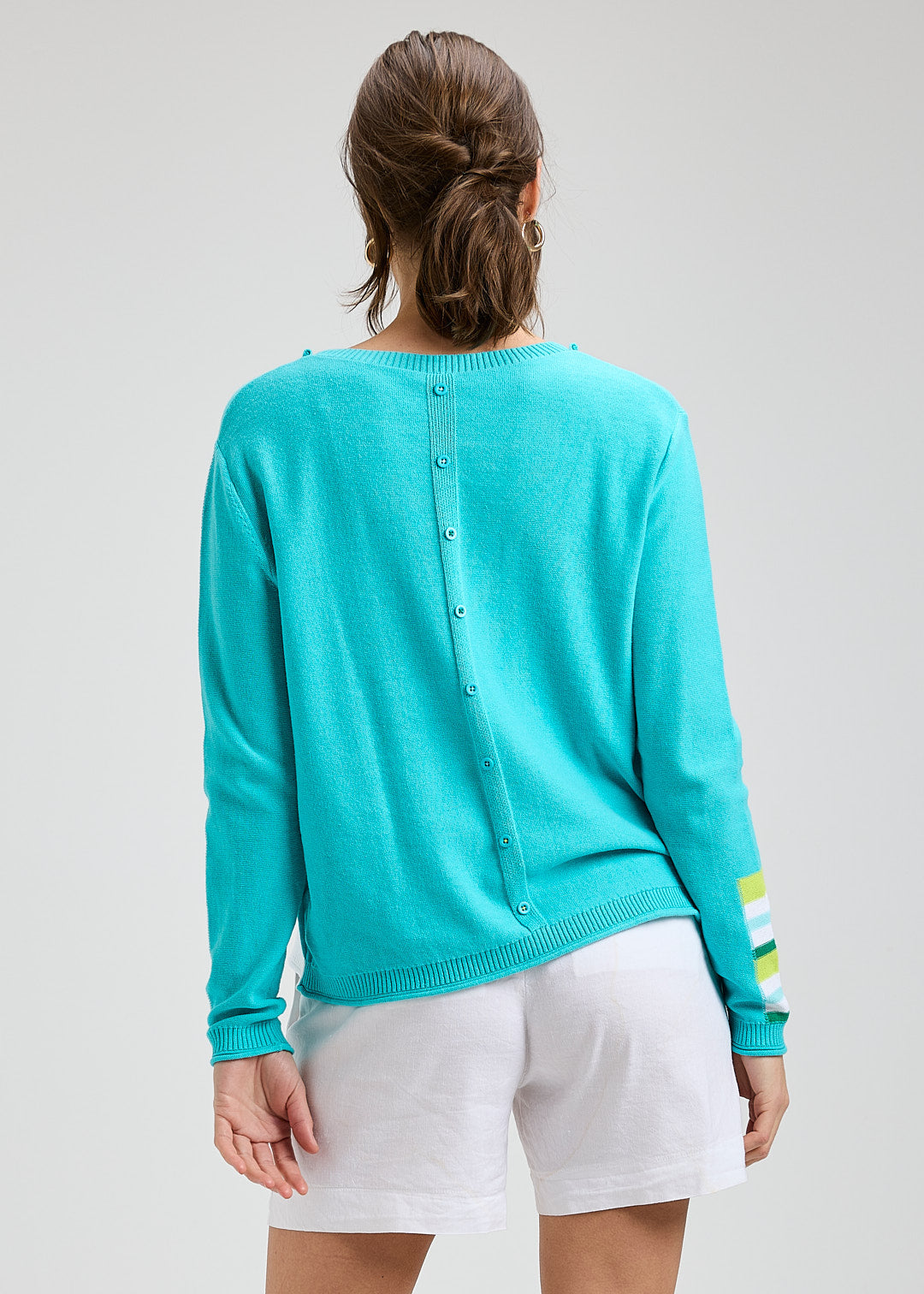 Roll Trim Sweater